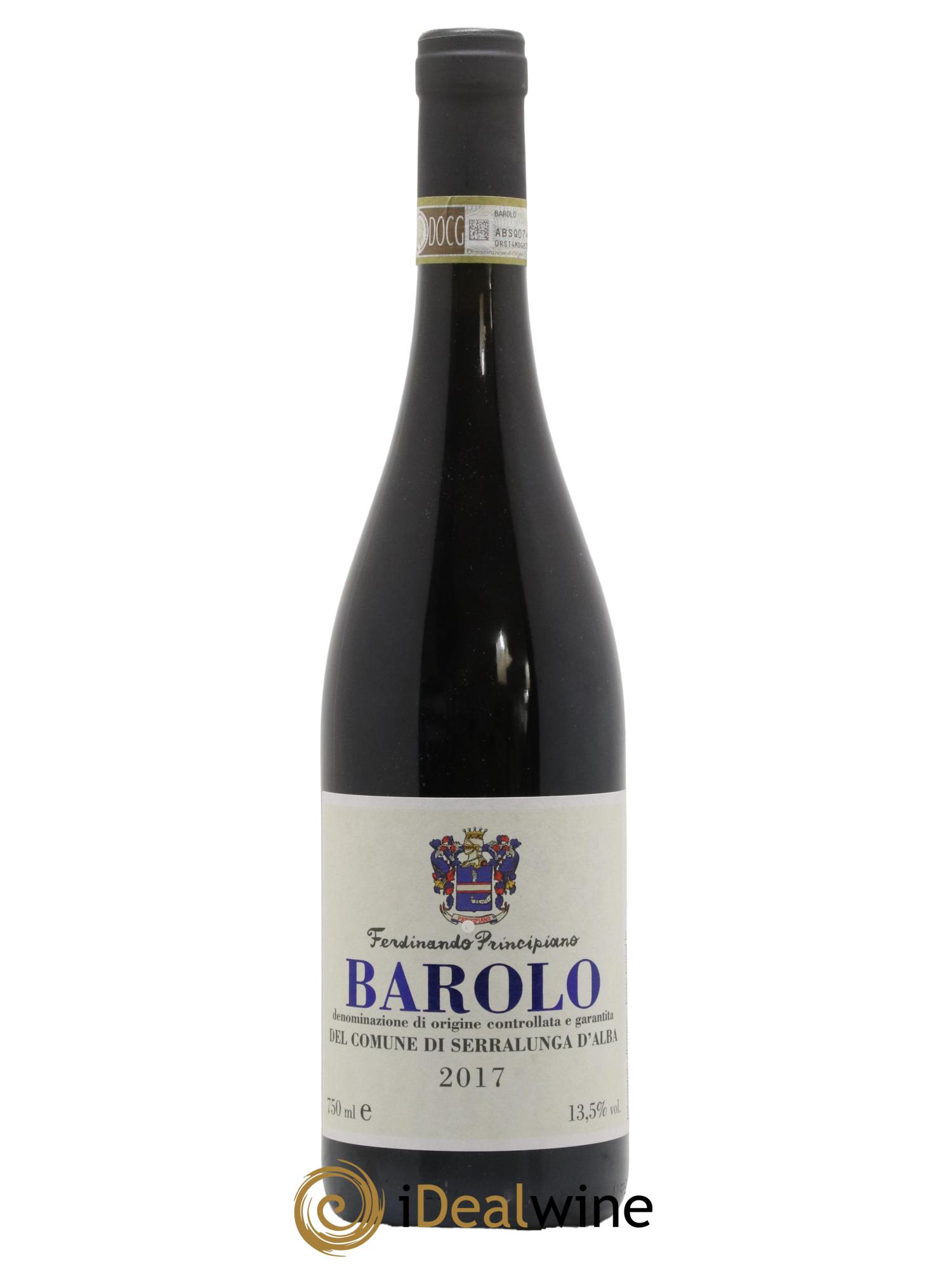 Barolo Serralunga Ferdinando Principiano 2017 - Lot de 1 bouteille - 0