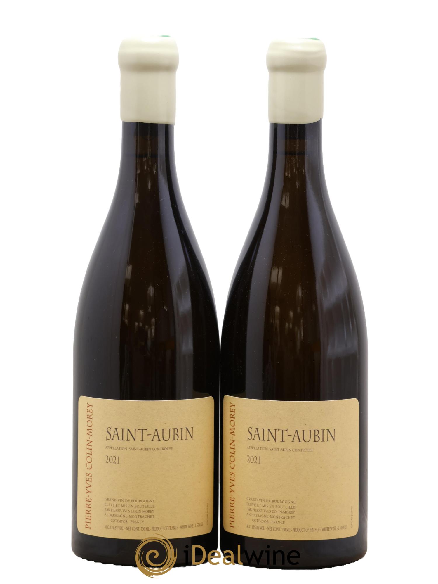 Saint-Aubin Pierre-Yves Colin Morey 2021 - Lot de 2 bouteilles - 0