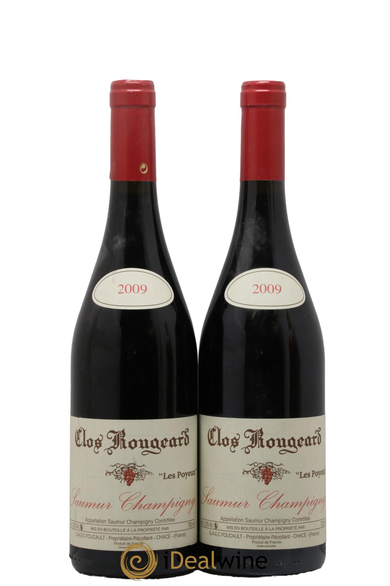 Saumur-Champigny Les Poyeux Clos Rougeard 2009 - Lot de 2 bouteilles - 0
