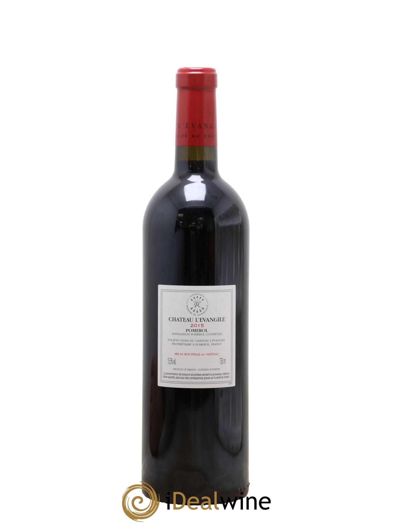 Château l' Évangile 2015 - Lot de 1 bouteille - 1