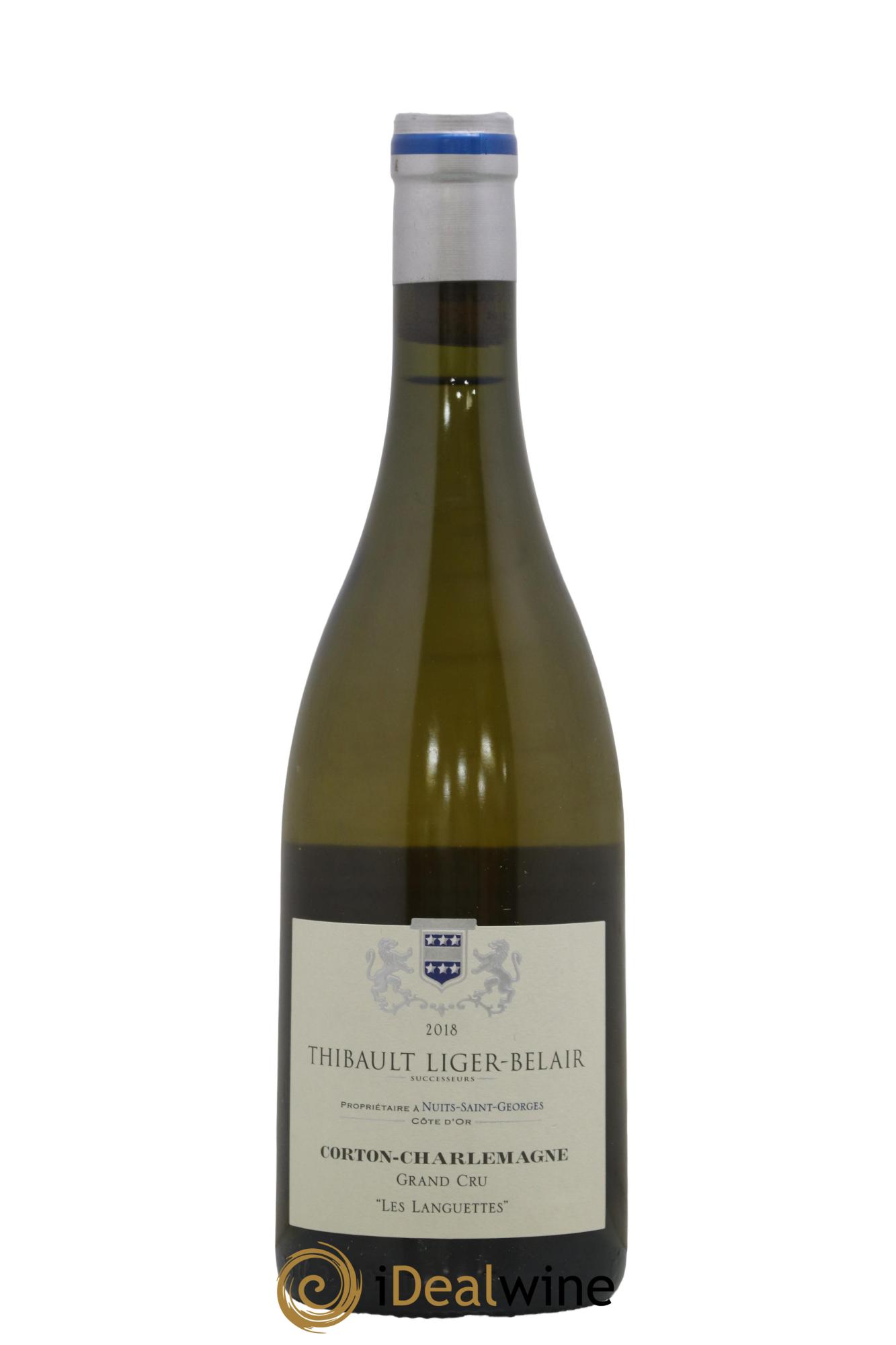 Corton Charlemagne Grand Cru Les Languettes Thibault Liger-Belair Successeurs 2018 - Posten von 1 Flasche - 0