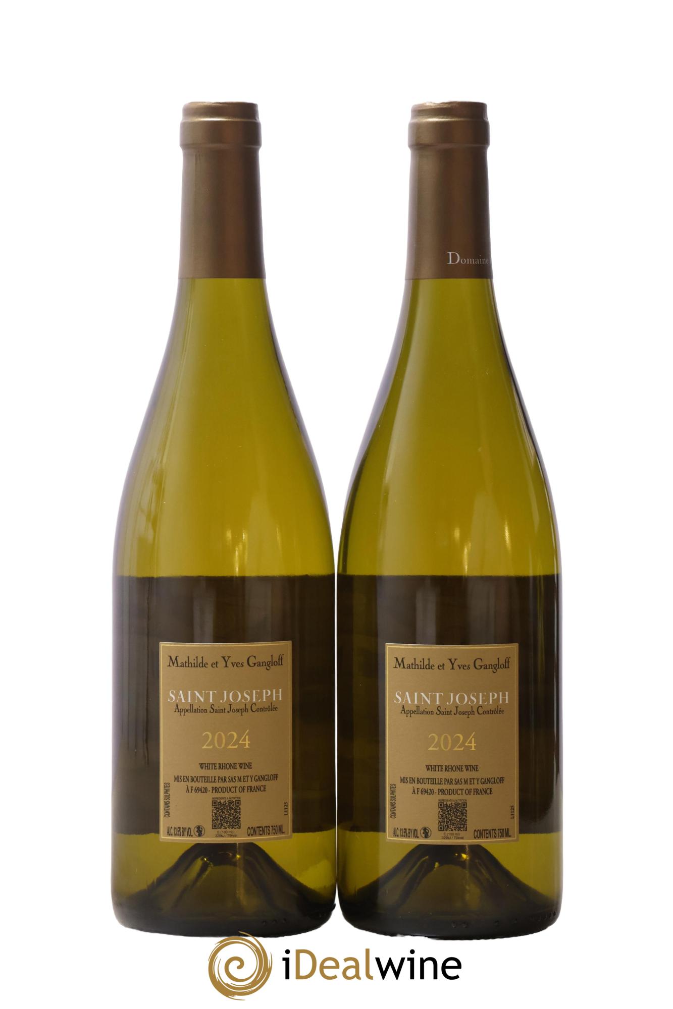 Saint-Joseph Gangloff (Domaine) 2024 - Posten von 2 Flaschen - 1