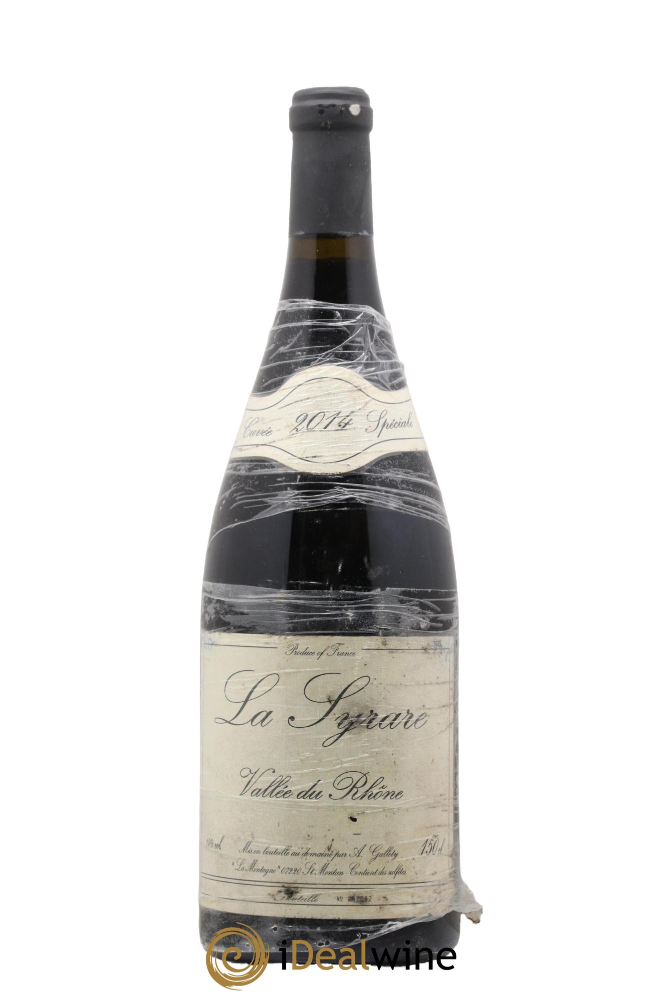 Côtes du Vivarais La Syrare Gallety (Domaine) 2014 - Lot de 1 magnum - 0