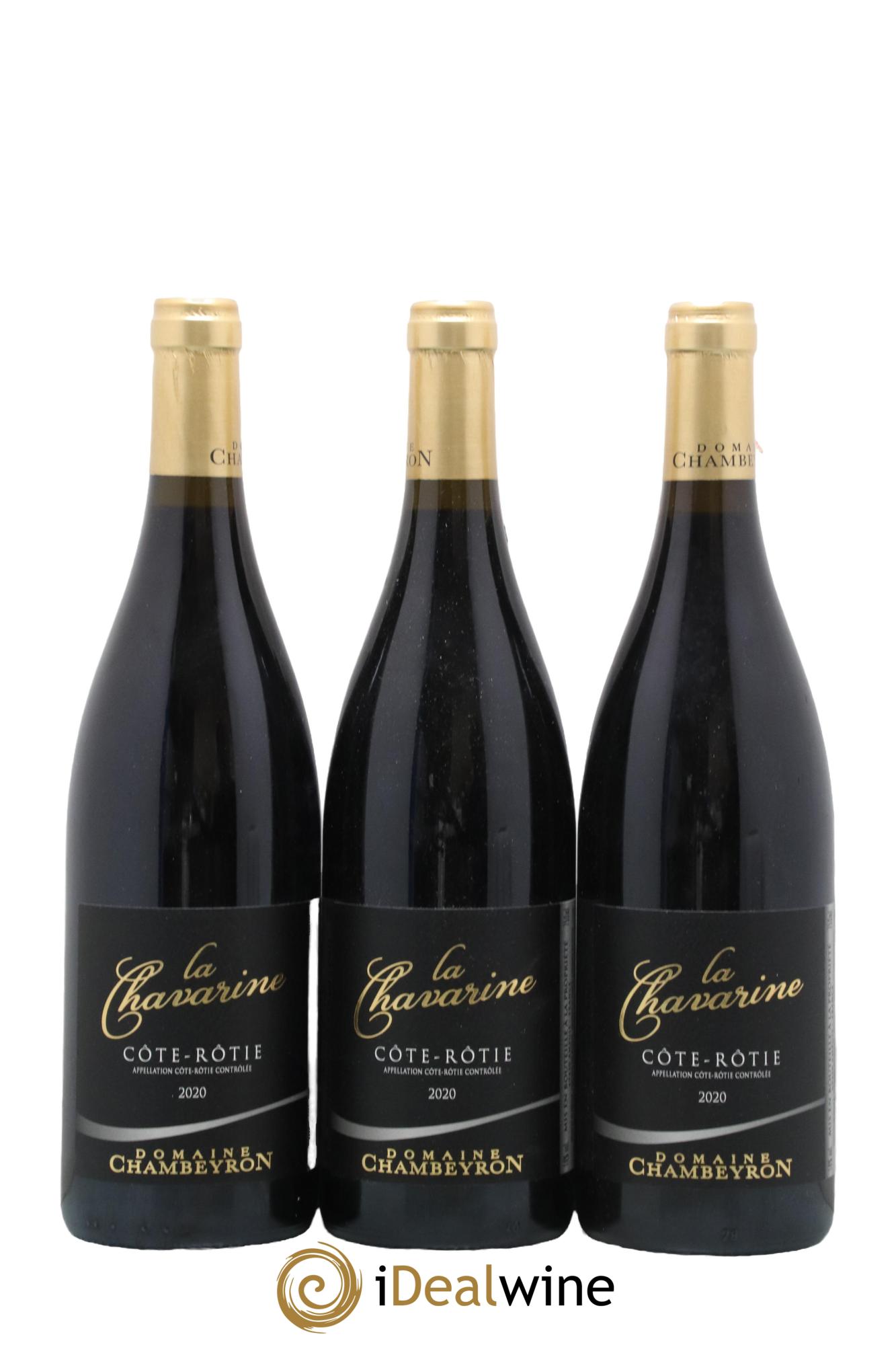 Côte-Rôtie La Chavarine Domaine Chambeyron 2020 - Lot de 3 bouteilles - 0