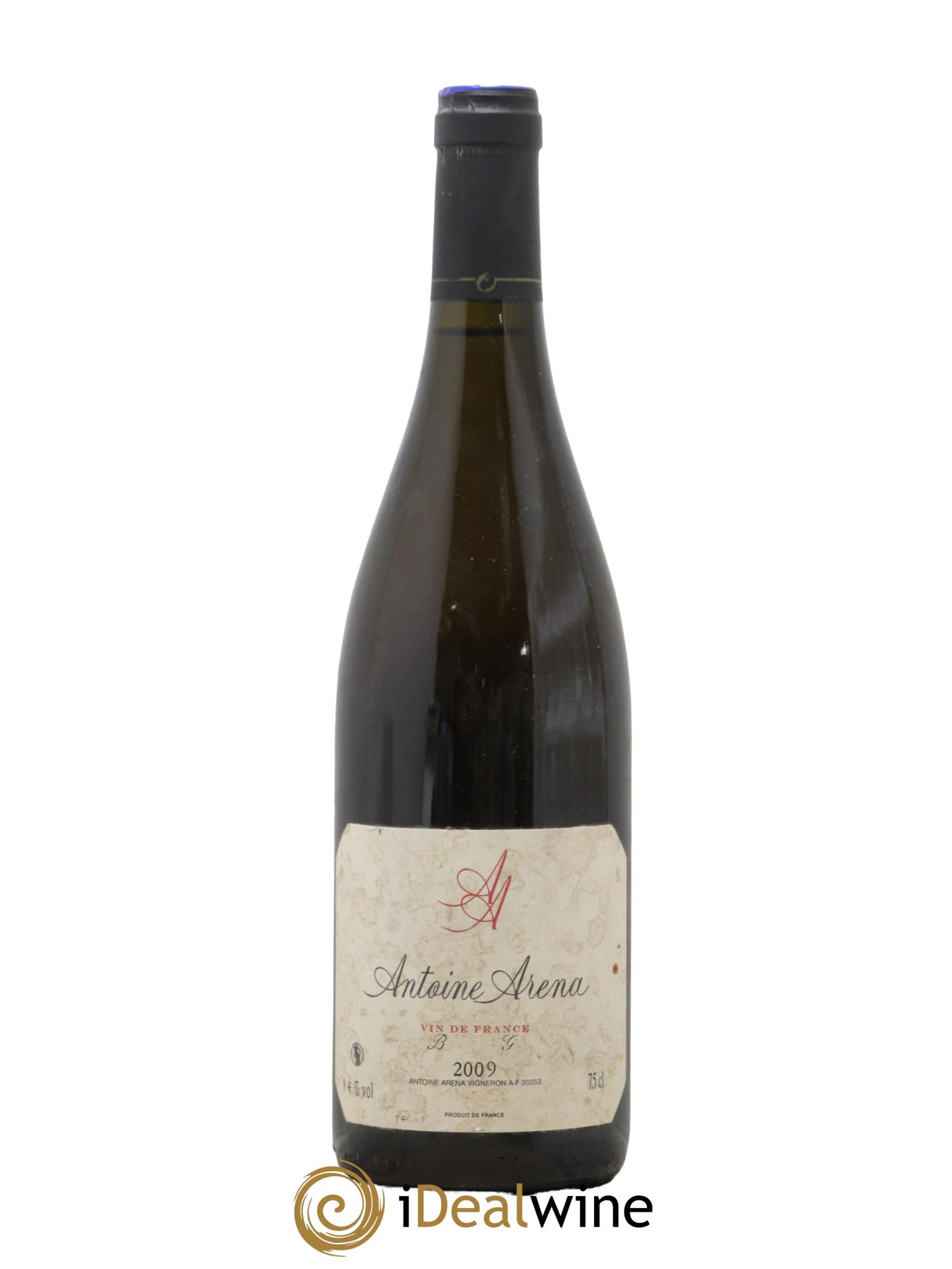 Vin de France Bianco Gentile Antoine Marie Arena 2009 - Lot de 1 bouteille - 0