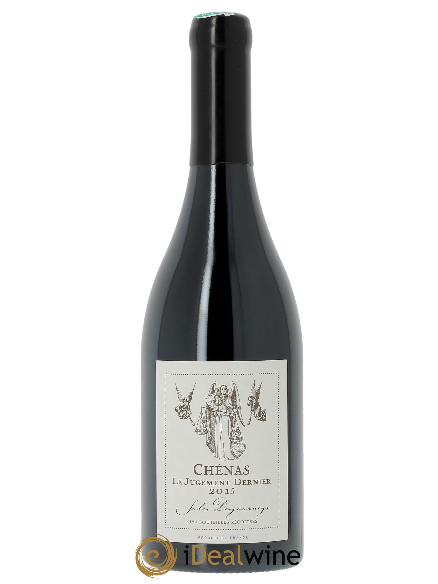 Chénas Le Jugement Dernier Jules Desjourneys  2015 - Lot of 1 bottle - 0