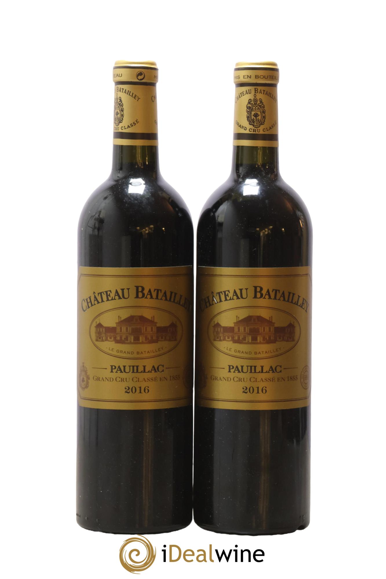 Château Batailley 5ème Grand Cru Classé 2016 - Lotto di 2 bottiglie - 0