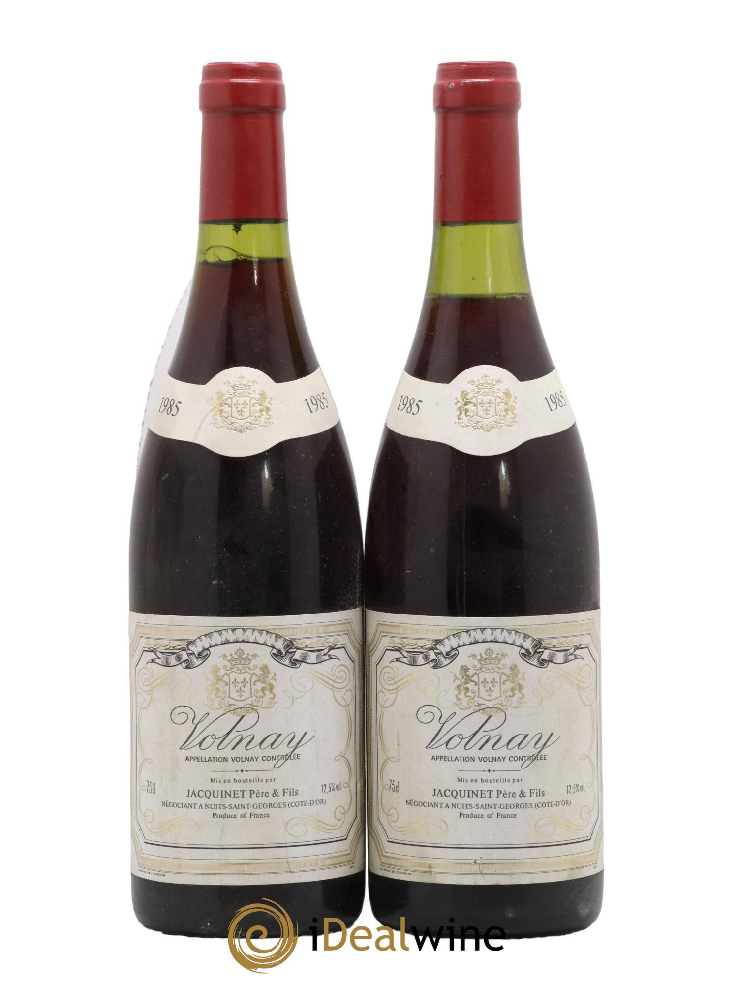 Volnay Domaine Jacquinet 1985 - Lot de 2 bouteilles - 0