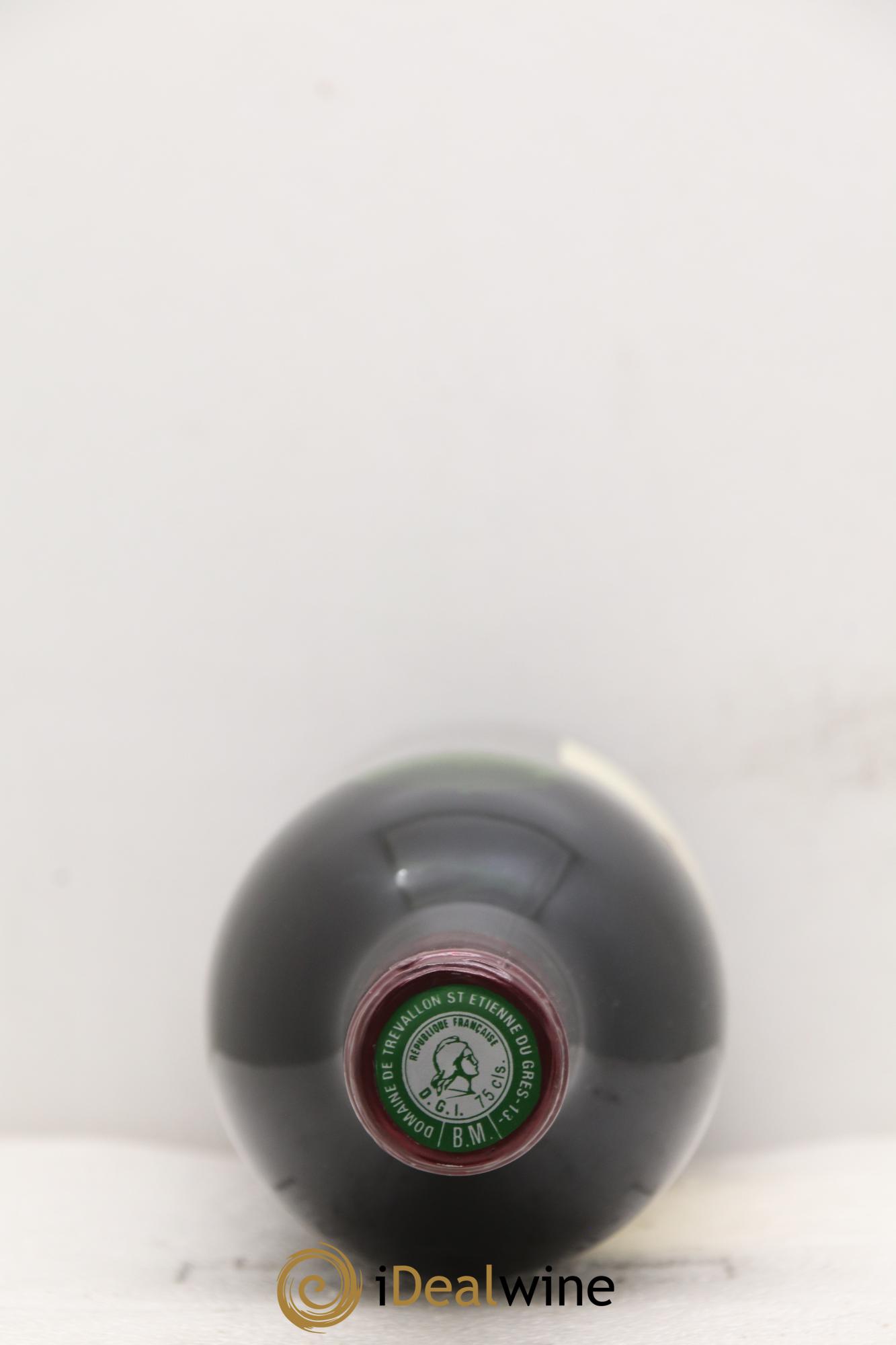 Coteaux d'Aix-en-Provence Trévallon (Domaine de) Eloi Dürrbach 1988 - Lot de 1 bouteille - 1