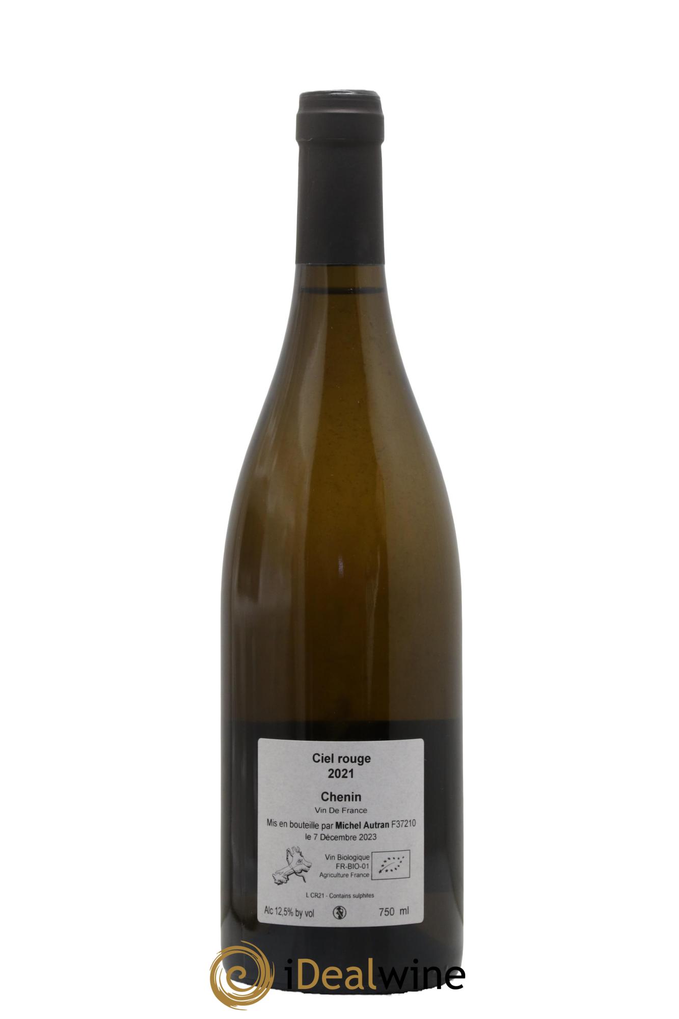 Vin de France Ciel Rouge Michel Autran 2021 - Lot of 1 bottle - 1