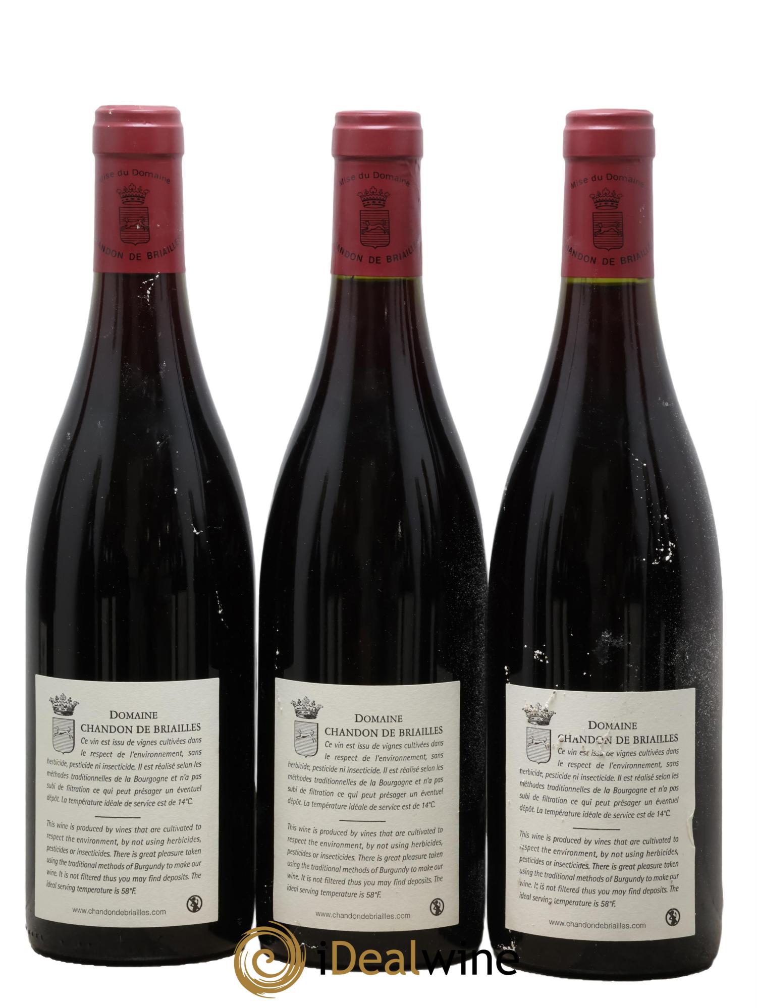 Corton Grand Cru Bressandes Chandon de Briailles 2006 - Lot of 3 bottles - 1