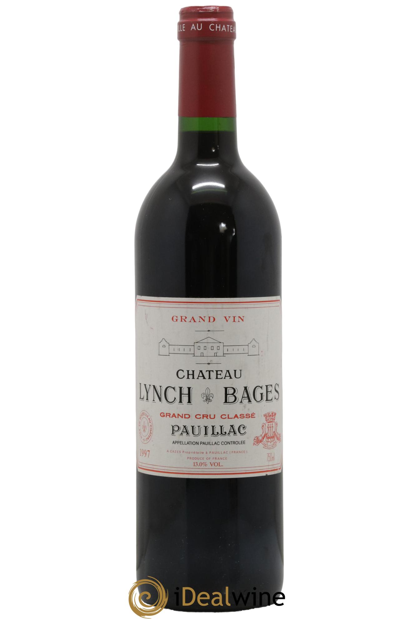 Château Lynch Bages 5ème Grand Cru Classé 1997 - Lot de 1 bouteille - 0