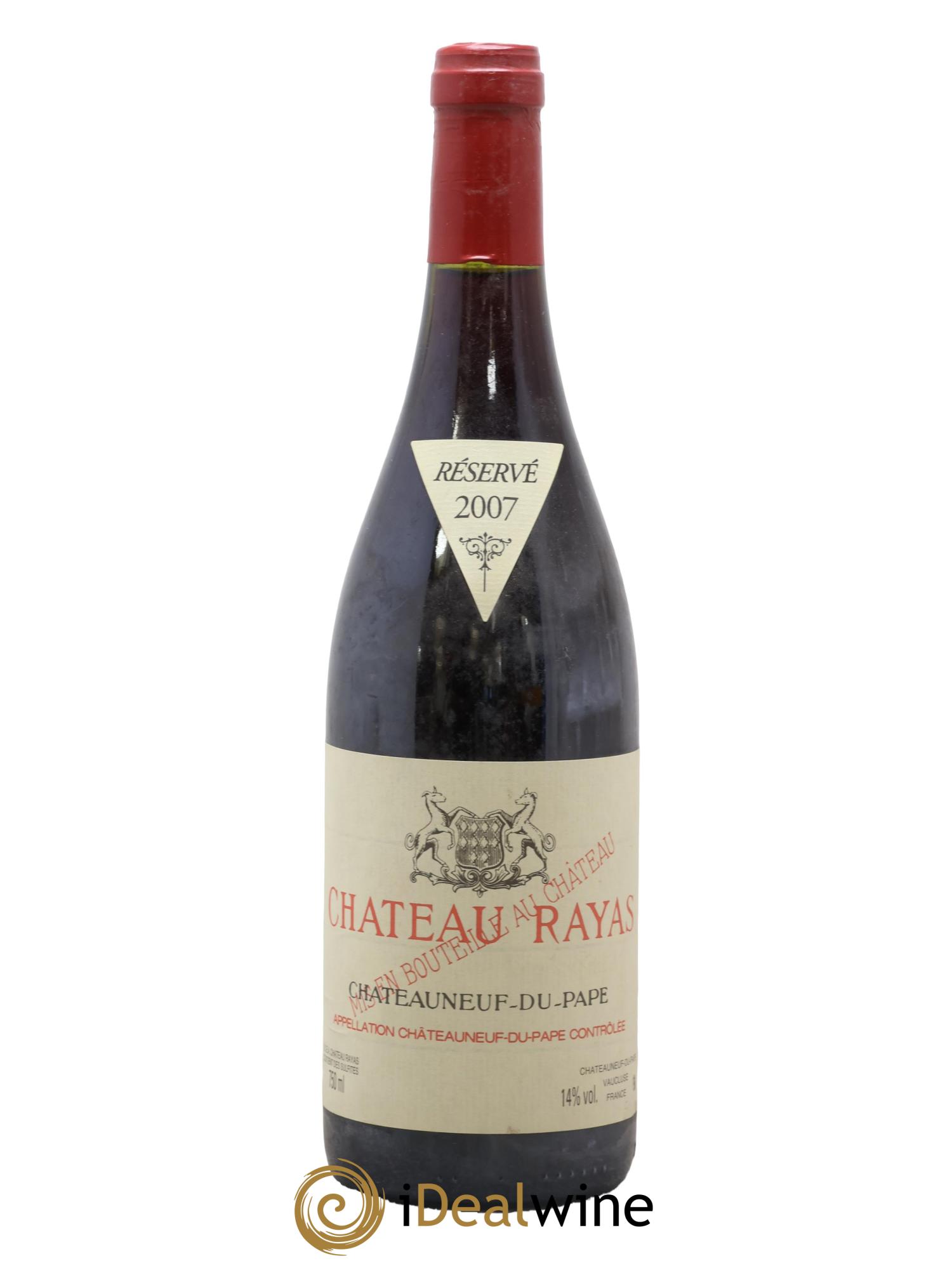 Châteauneuf-du-Pape Château Rayas Emmanuel Reynaud 2007 - Posten von 1 Flasche - 0