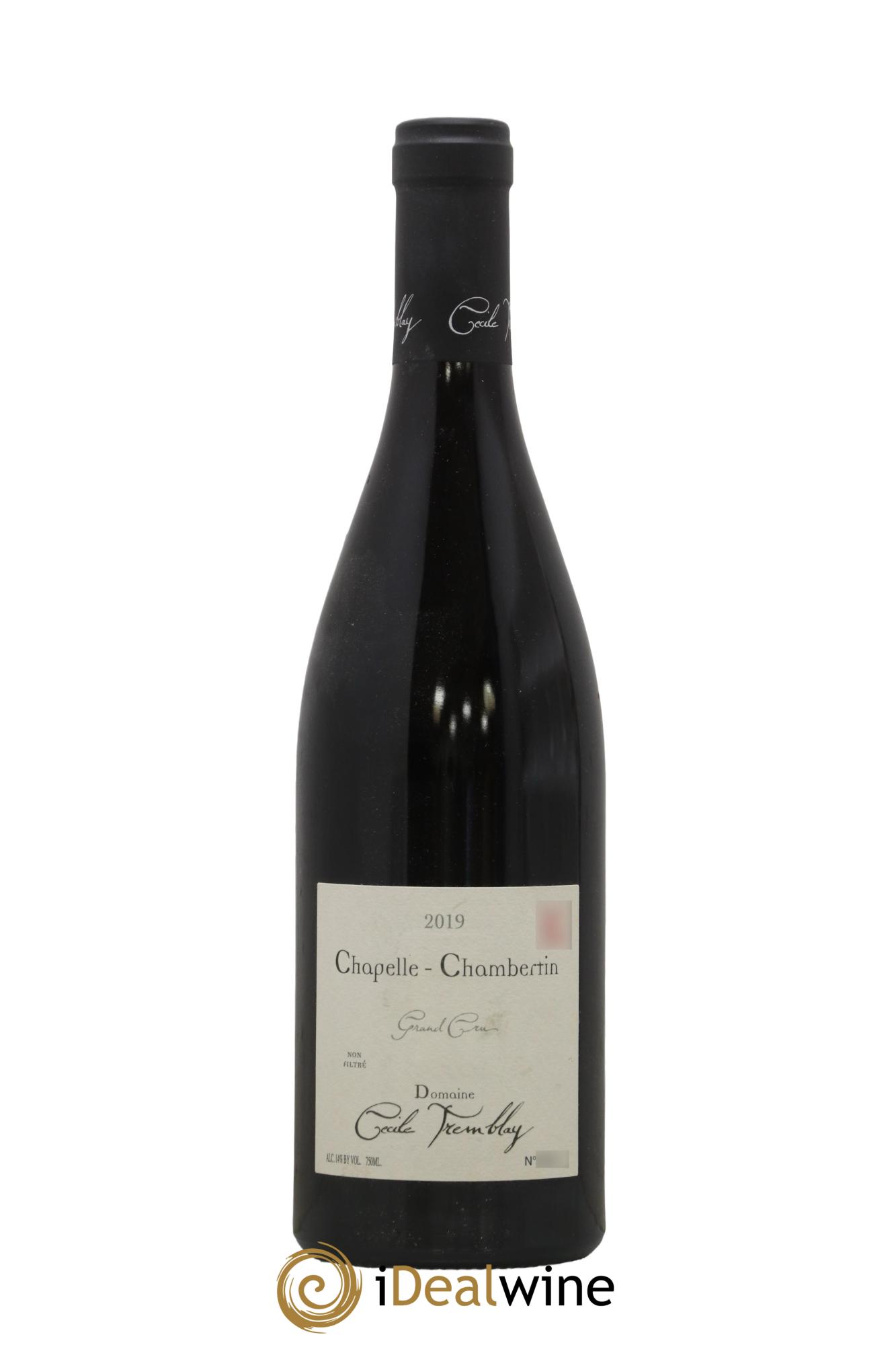 Chapelle-Chambertin Grand Cru Cécile Tremblay 2019 - Lote de 1 botella - 0