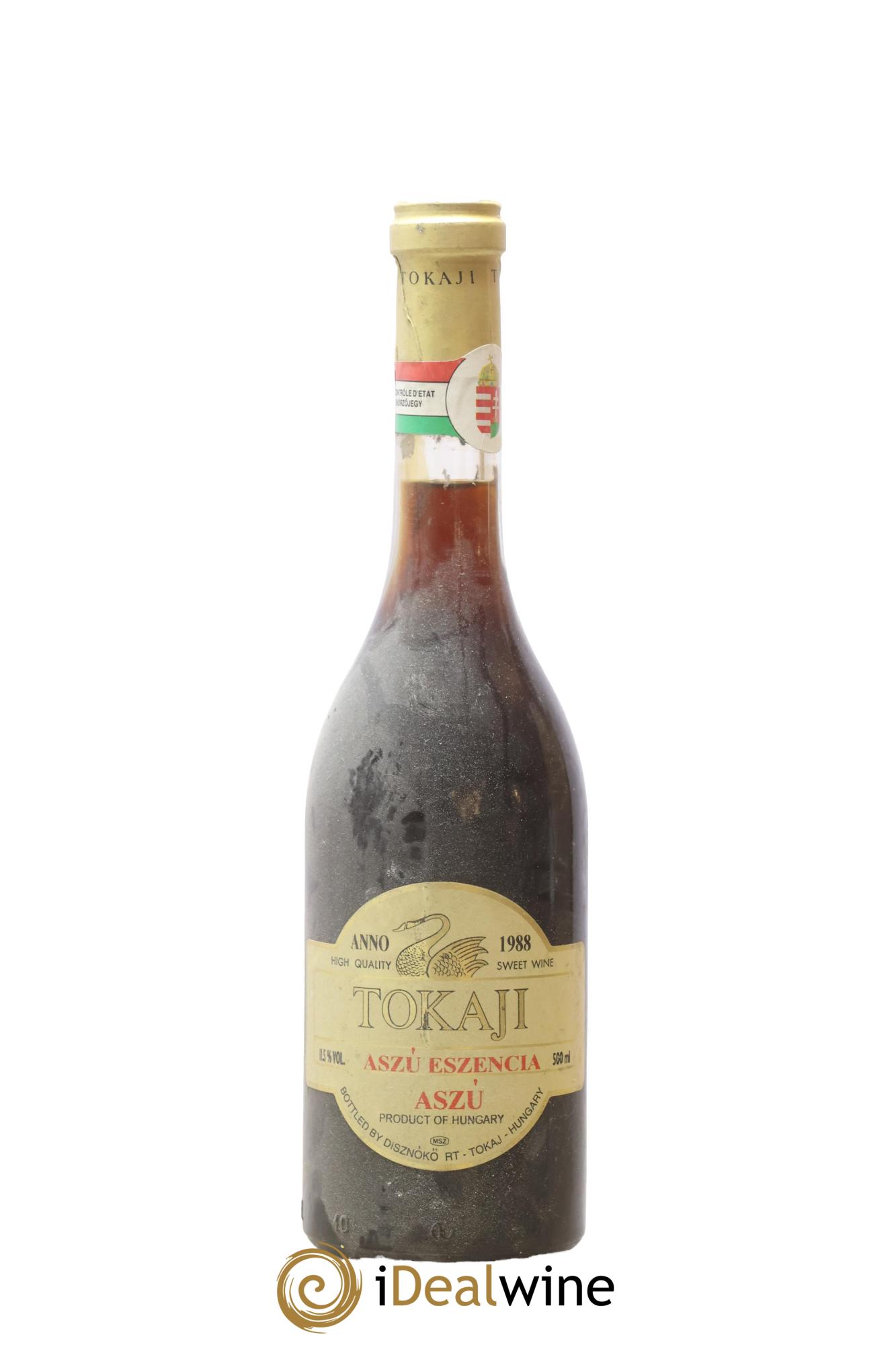 Tokaji Aszu Eszencia Disznoko (Domaine) 1988 - Posten von 1 Format 50cl - 0