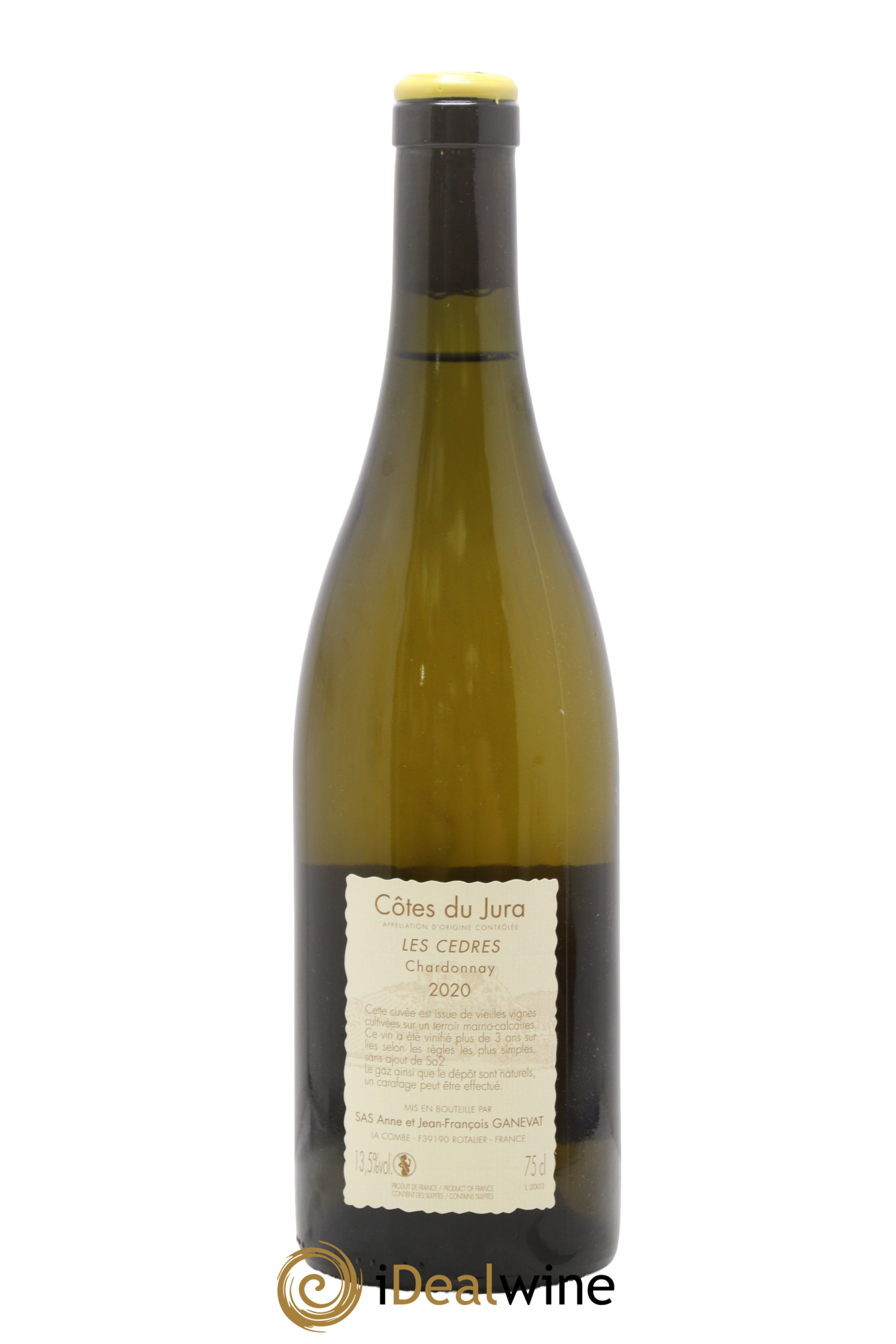 Vin de France (anciennement Côtes du Jura) Les Cèdres Anne et Jean François Ganevat 2020 - Lot de 1 bouteille - 1