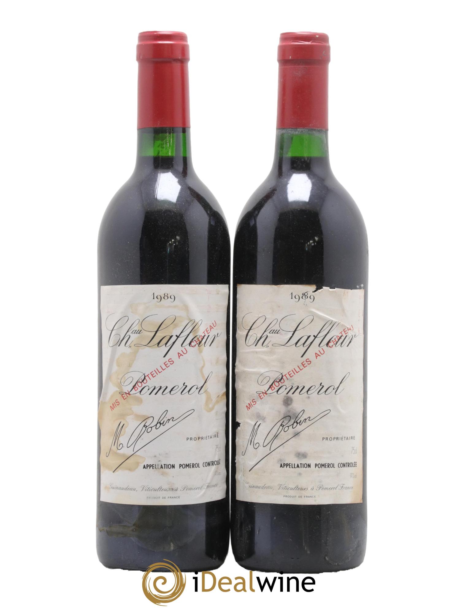 Château Lafleur 1989 - Lot de 2 bouteilles - 0