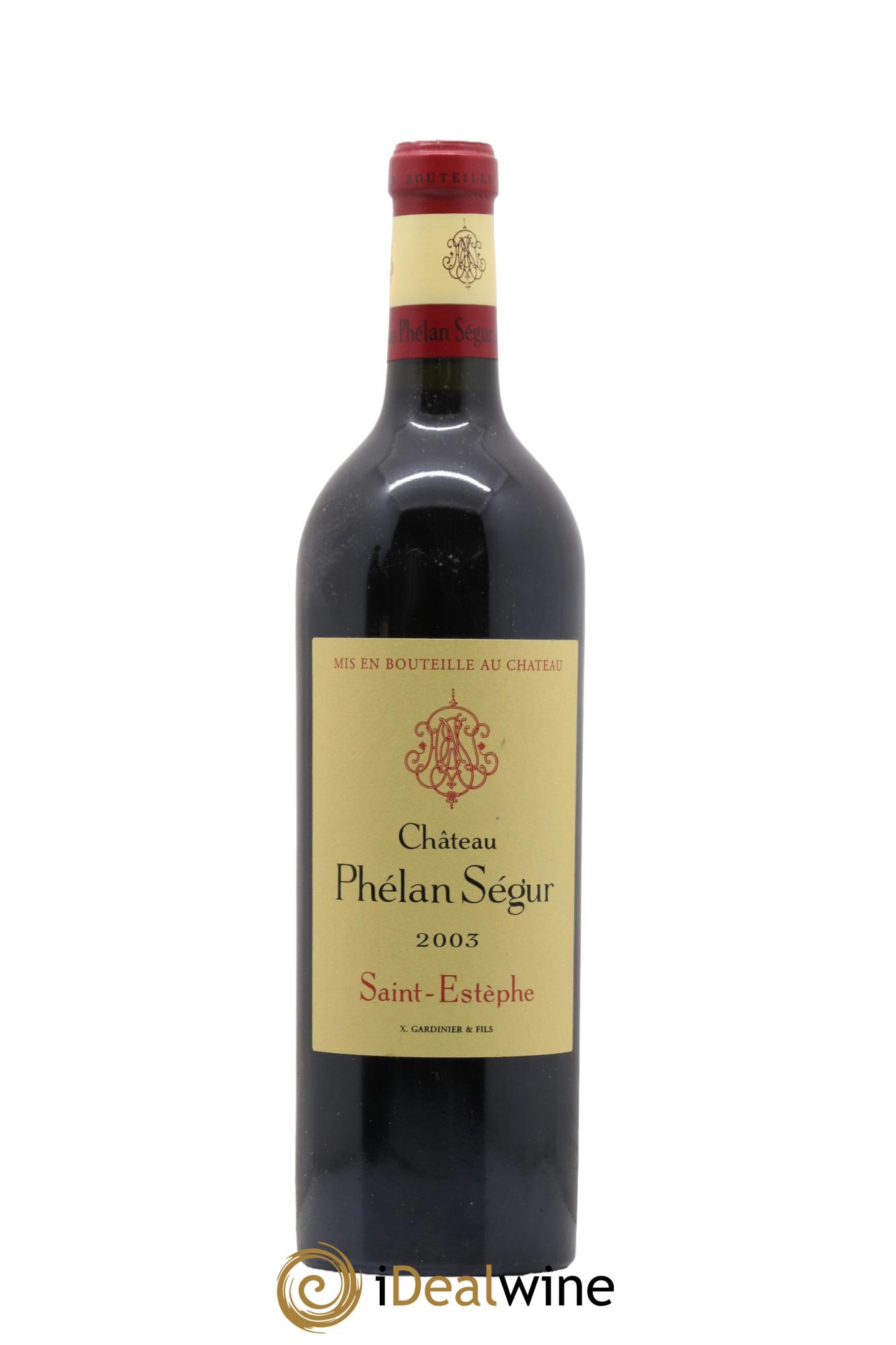 Château Phélan Ségur 2003 - Lotto di 1 bottiglia - 0