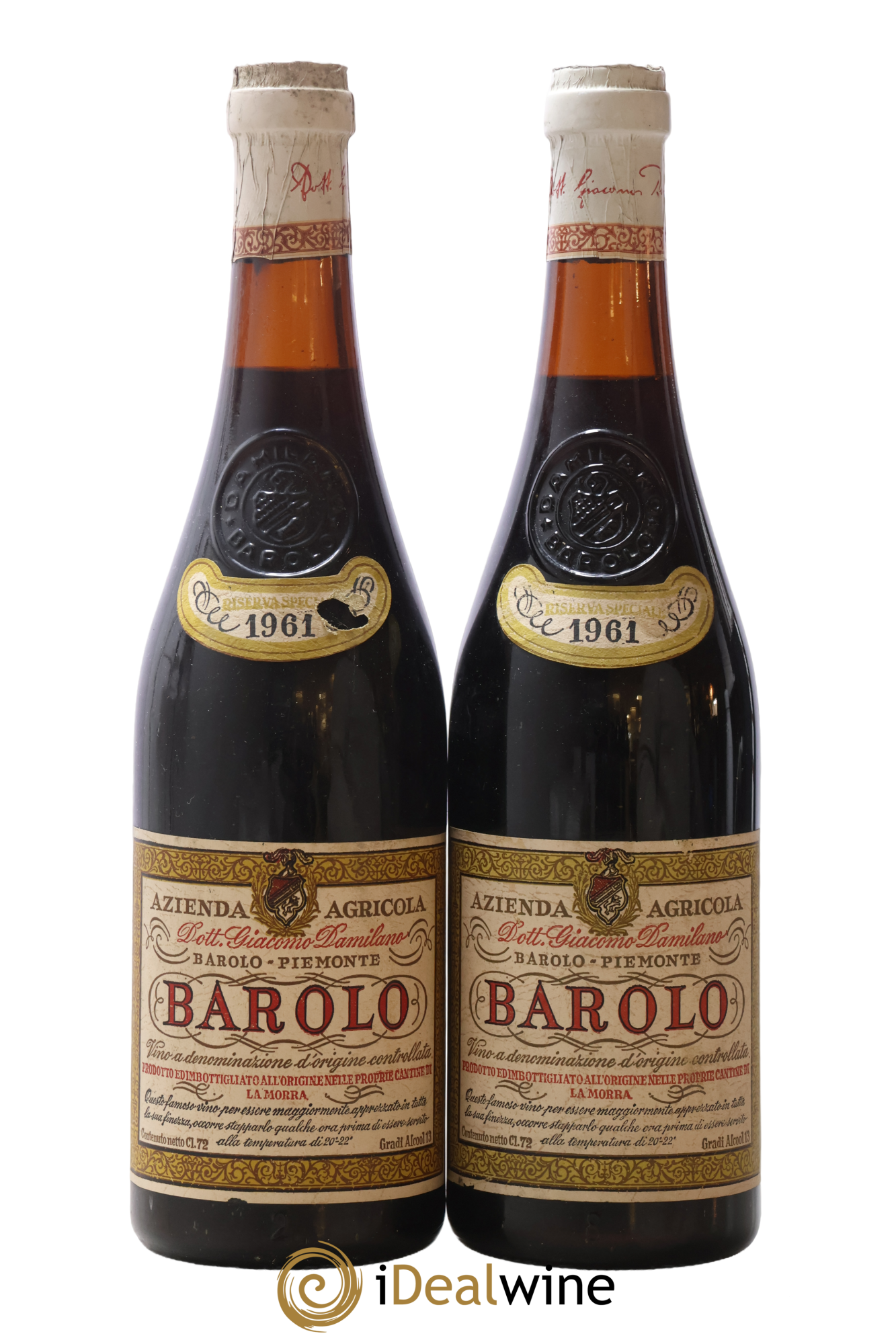 Barolo DOCG Damilano 1961 - Lot de 2 bouteilles - 0