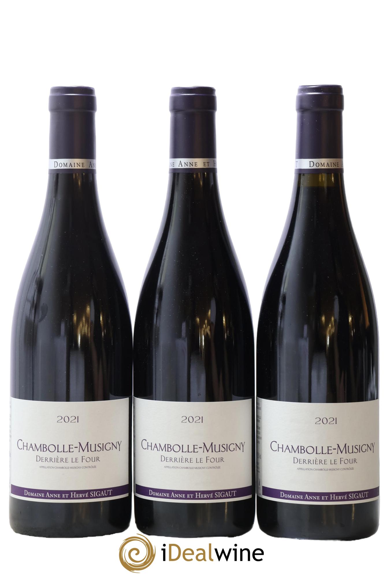 Chambolle-Musigny Derrière le Four Anne et Hervé Sigaut (Domaine) 2021 - Lot de 3 bouteilles - 0