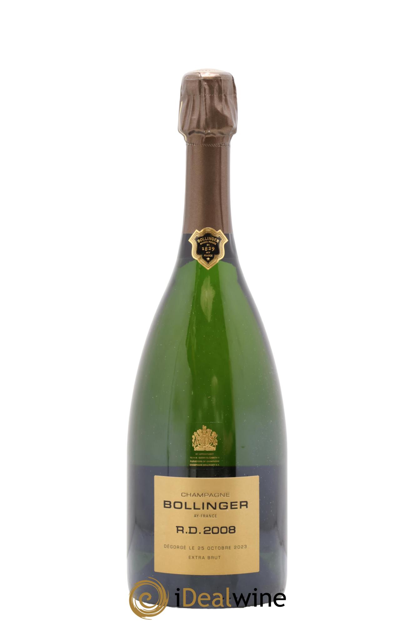 R.D. Extra-Brut Bollinger 2008 - Lot of 1 bottle - 0