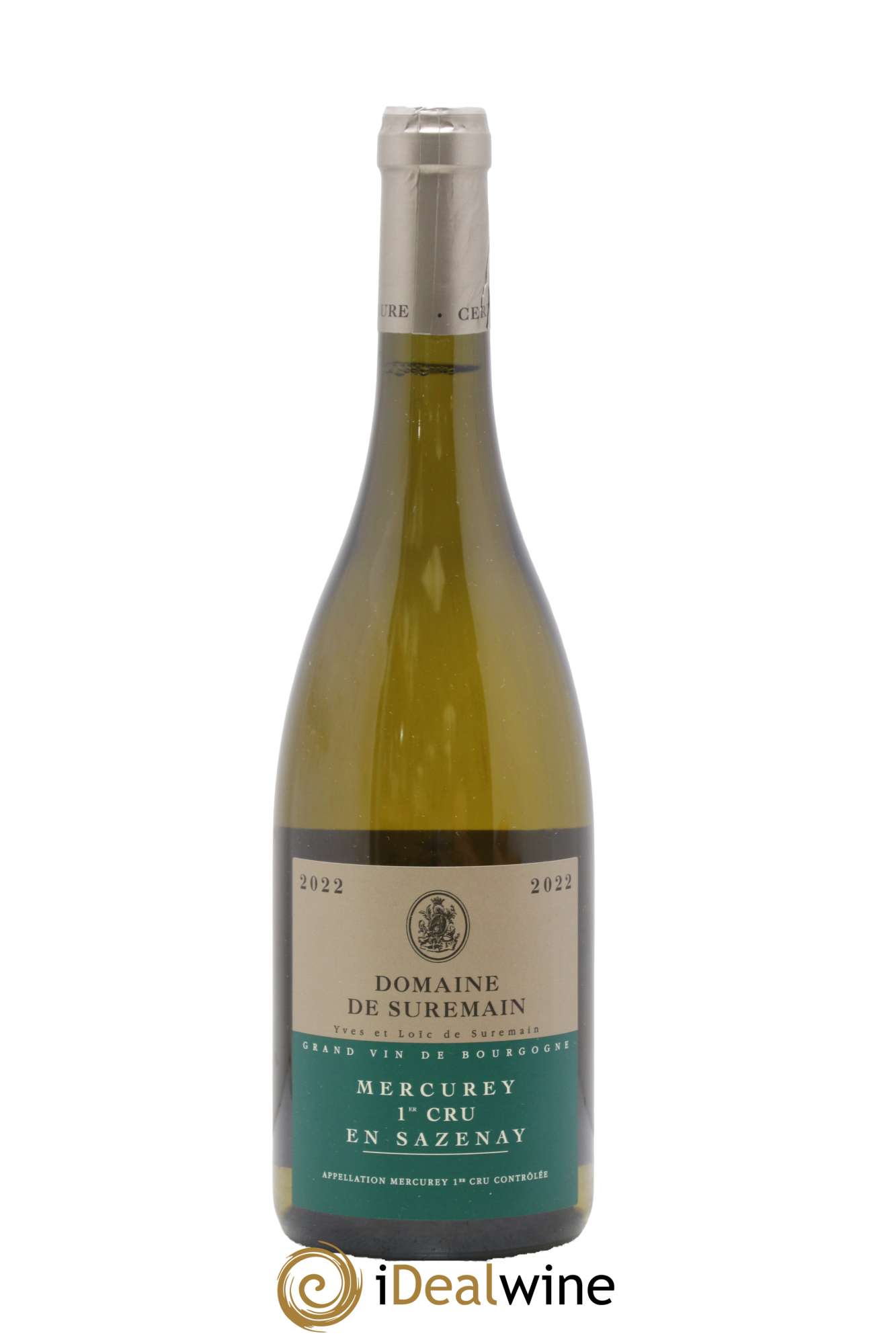 Mercurey 1er Cru En Sazenay Domaine De Suremain 2022 - Lot de 1 bouteille - 0