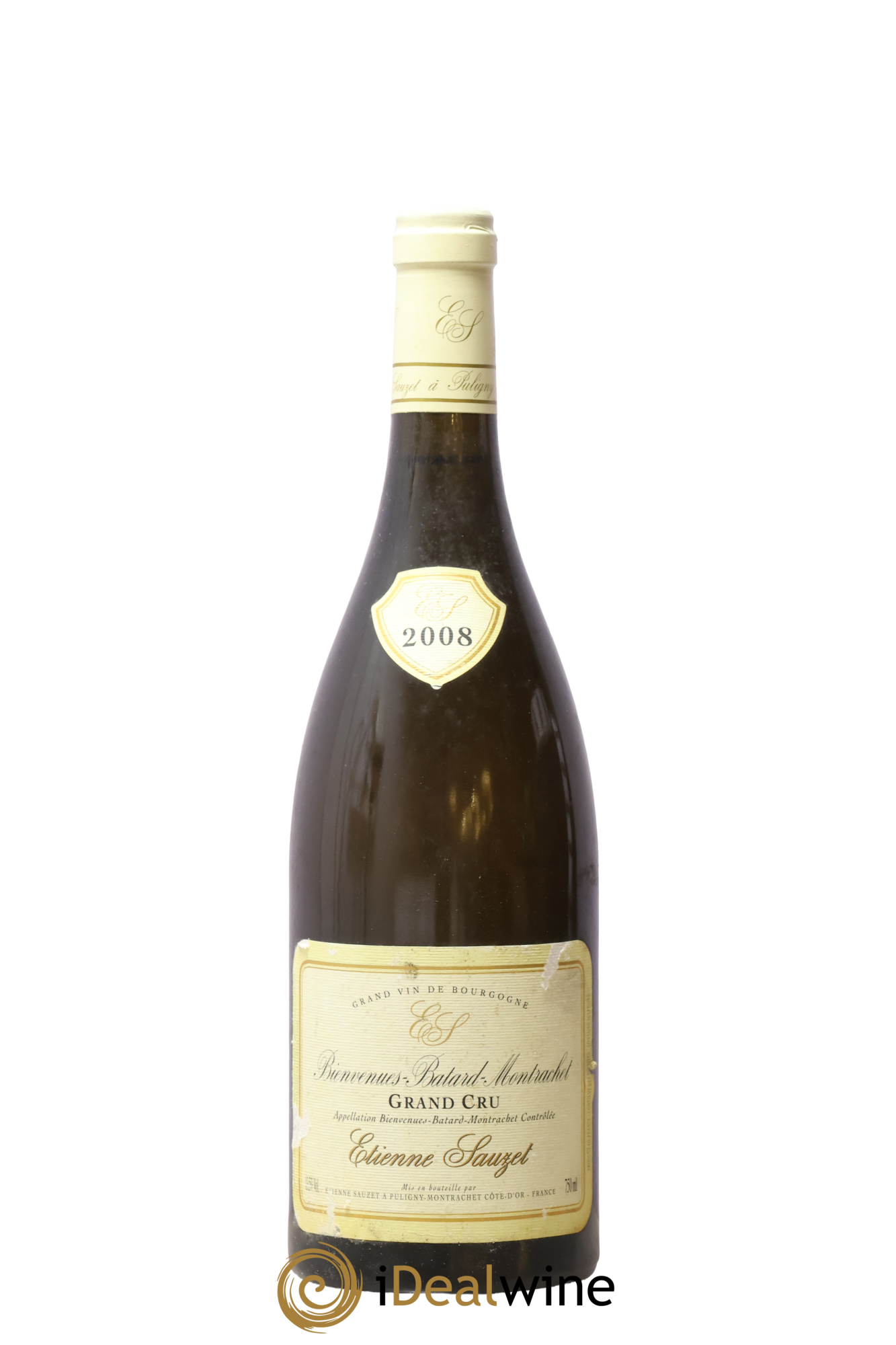 Bienvenues-Bâtard-Montrachet Grand Cru Etienne Sauzet 2008 - Lote de 1 botella - 0