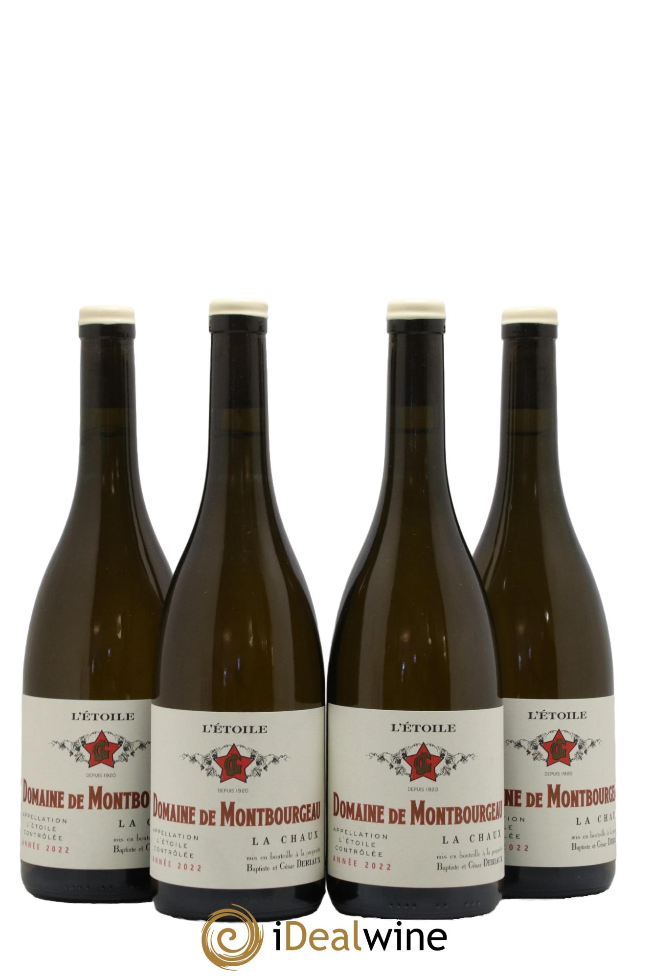 Etoile Chardonnay La Chaux Domaine de Montbourgeau 2022 - Lot de 4 bouteilles - 0