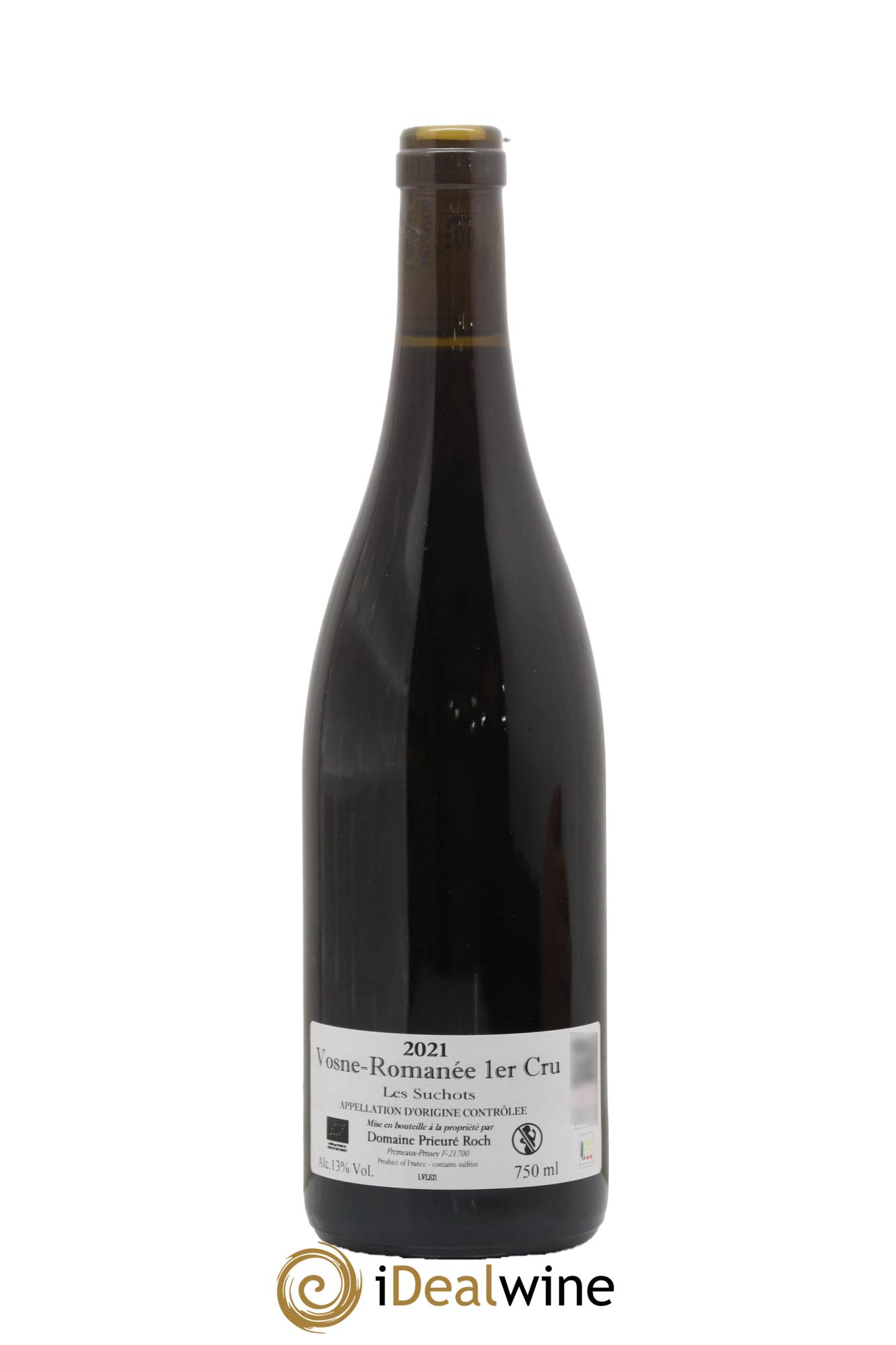 Vosne-Romanée 1er Cru Les Suchots Prieuré Roch 2021 - Lot de 1 bouteille - 1