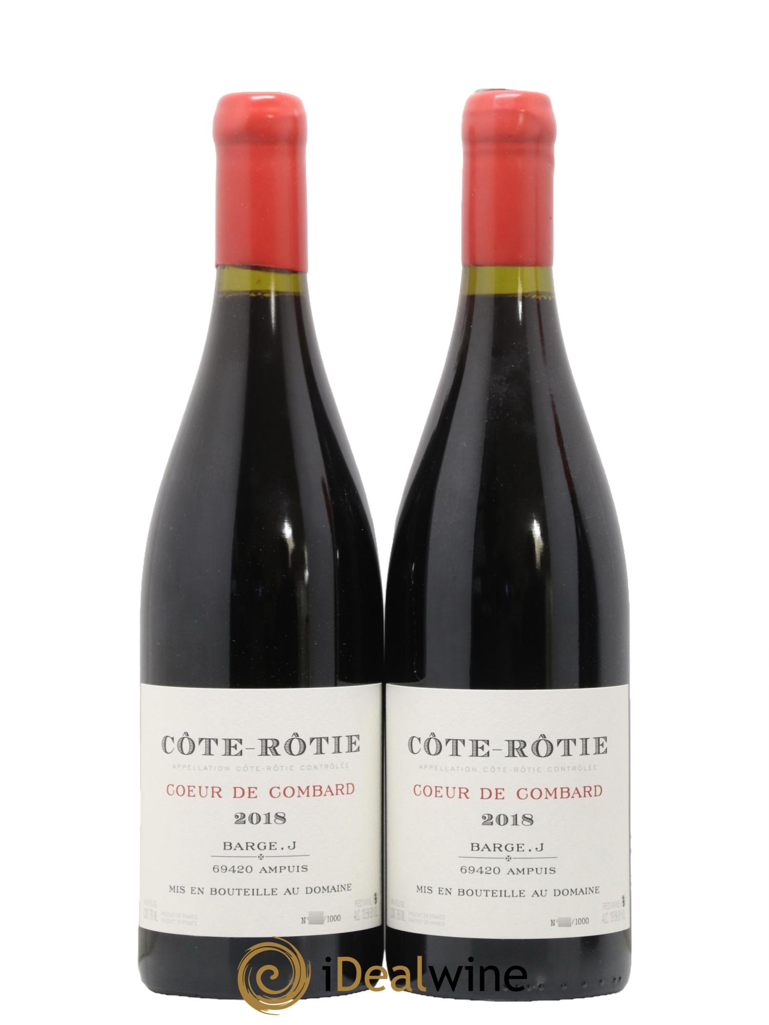 Côte-Rôtie Cœur de Combard Barge (Domaine) 2018 - Lot de 2 bouteilles - 0