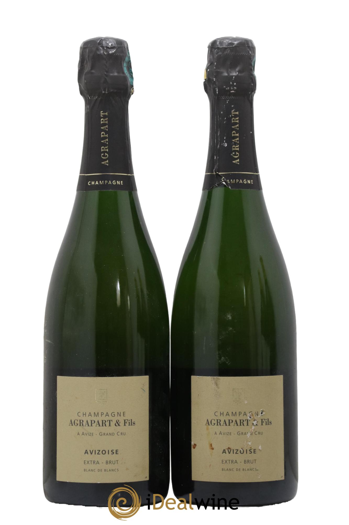Avizoise Blanc de Blancs Brut Nature Pascal Agrapart 2008 - Lot de 2 bouteilles - 0