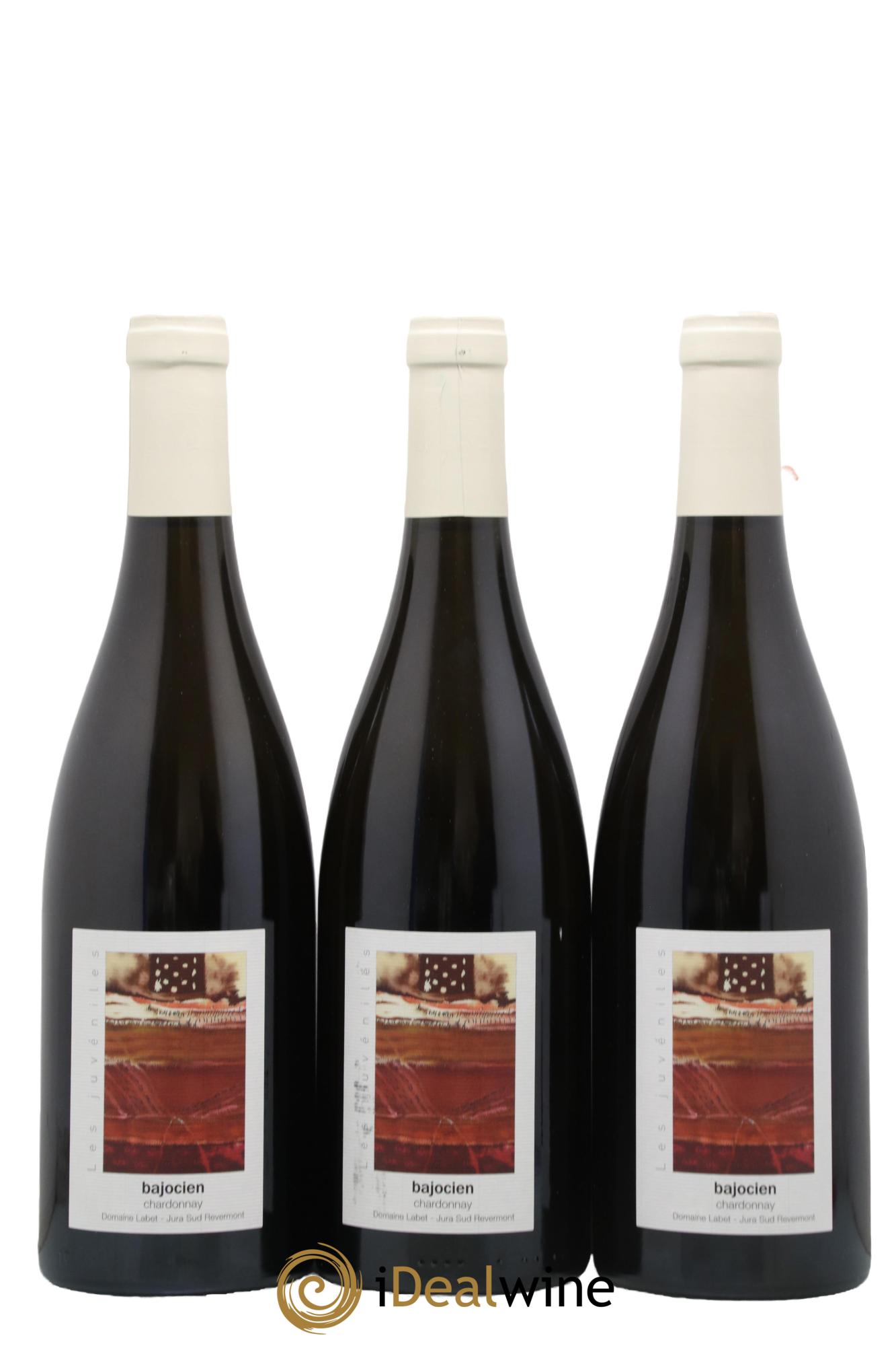 Côtes du Jura Chardonnay Bajocien Romain - Julien - Charline Labet 2022 - Lot de 3 bouteilles - 0