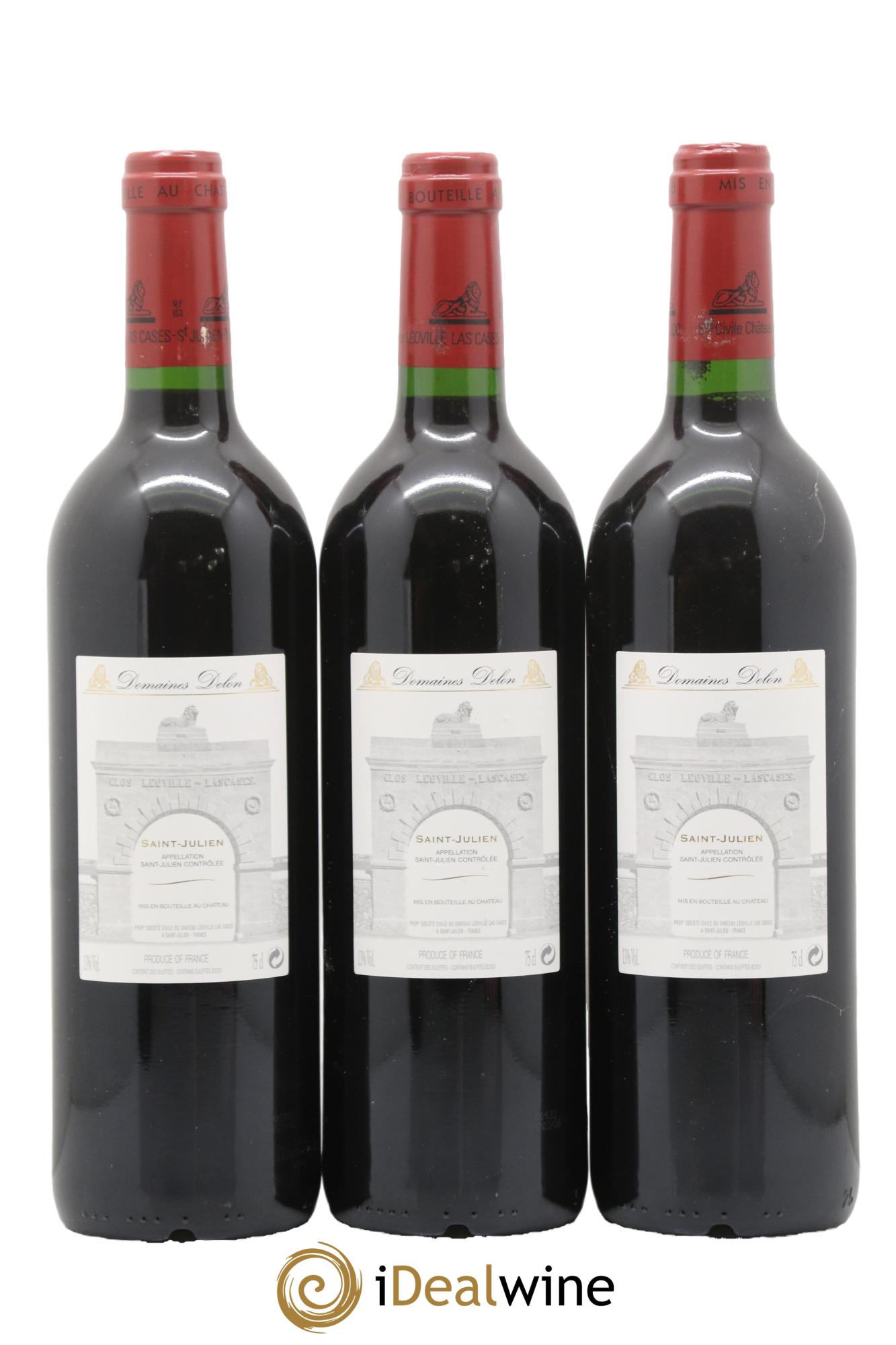 Château Léoville Las Cases 2ème Grand Cru Classé 2003 - Lot of 12 bottles - 4