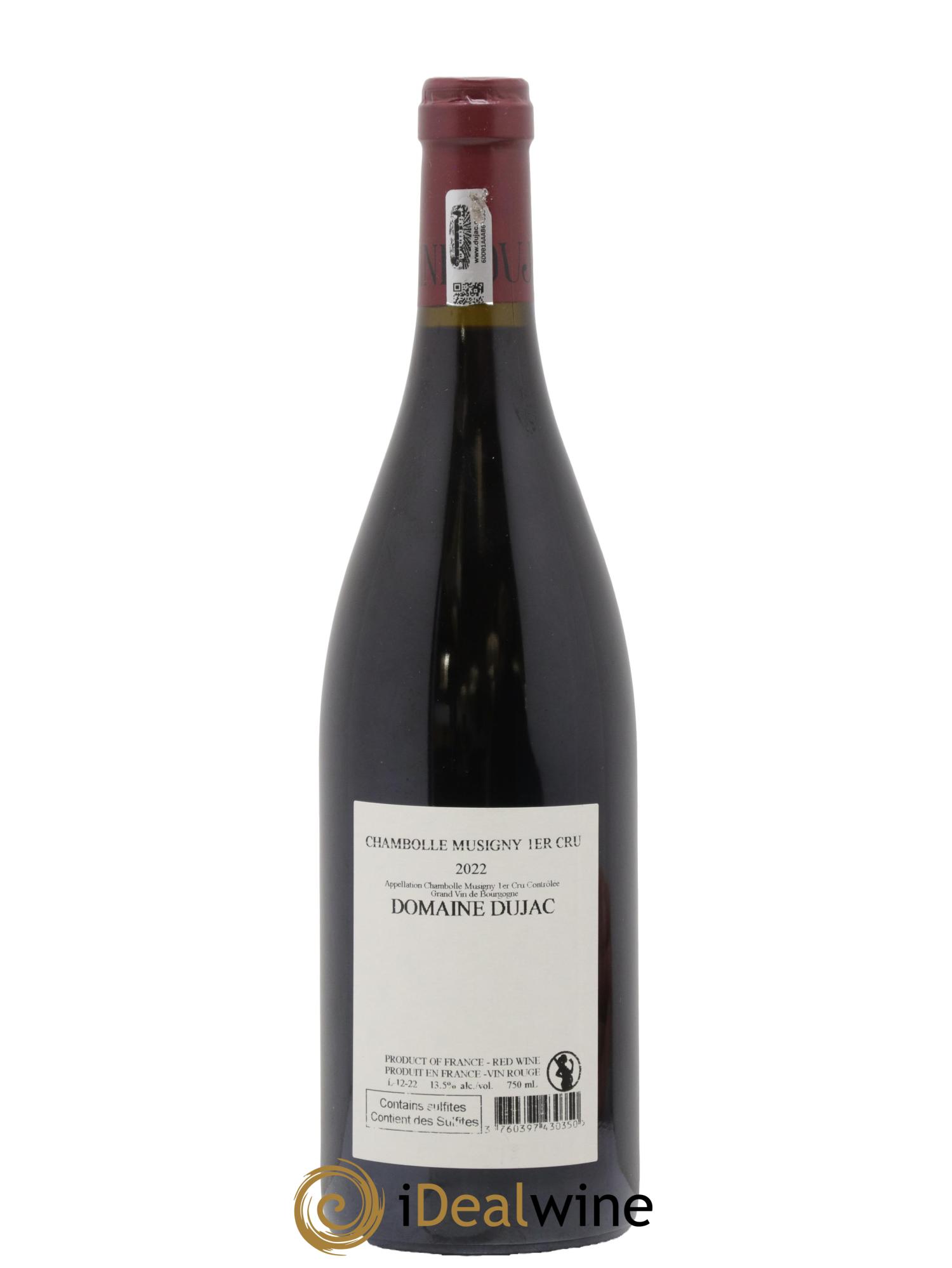 Chambolle-Musigny 1er Cru Les Gruenchers Dujac (Domaine) 2022 - Lot de 1 bouteille - 1