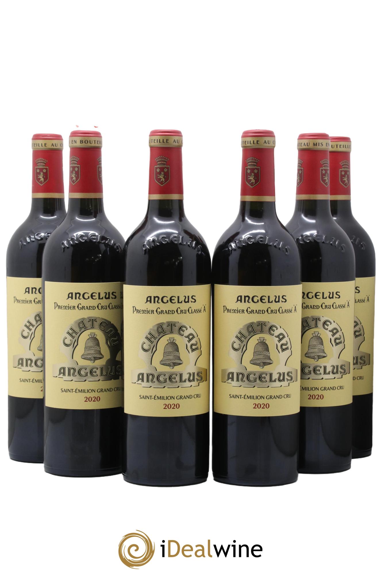 Château Angélus 1er Grand Cru Classé A 2020 - Lot de 6 bouteilles - 0