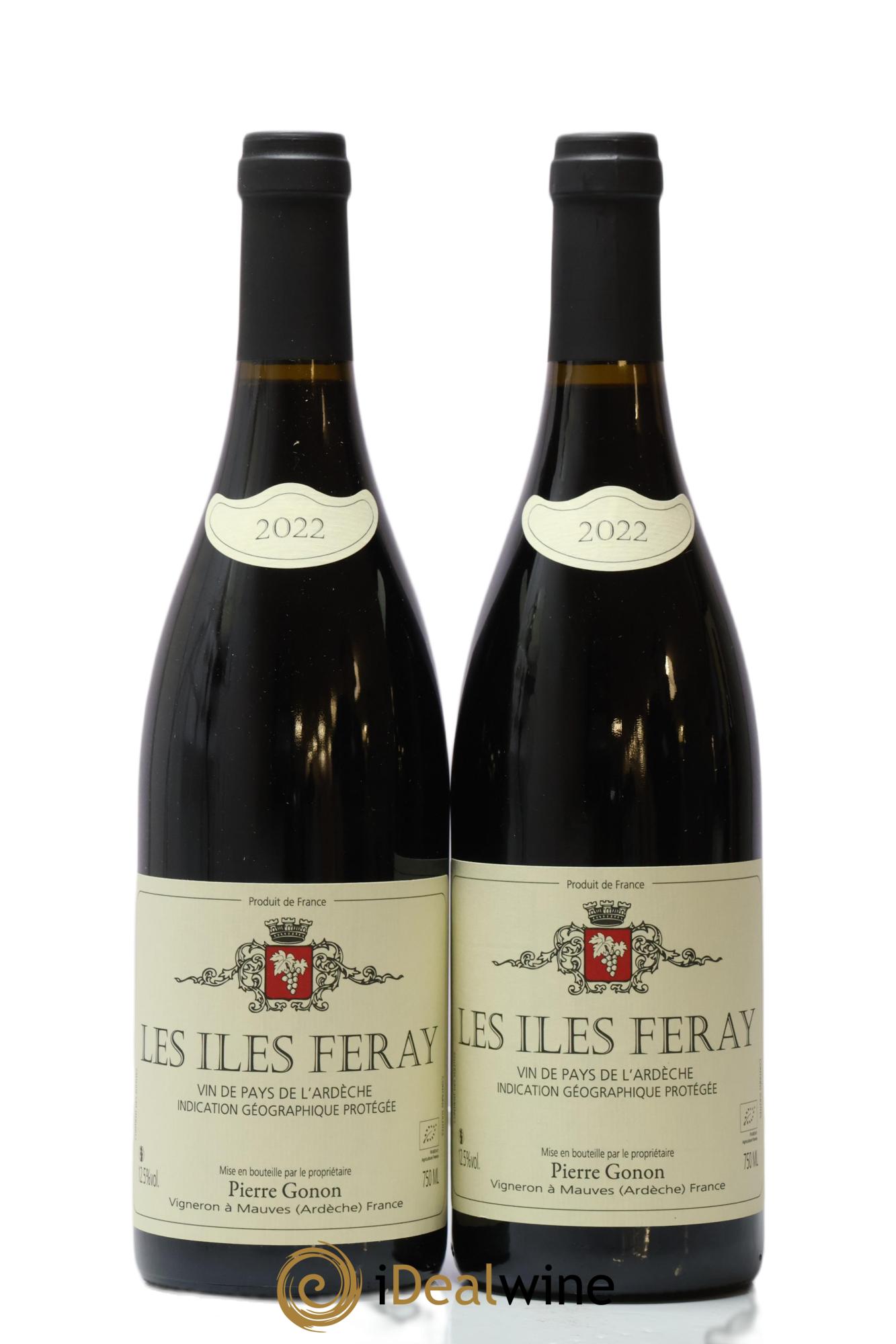 Ardèche Les Iles Feray Gonon (Domaine) 2022 - Lot de 2 bouteilles - 0