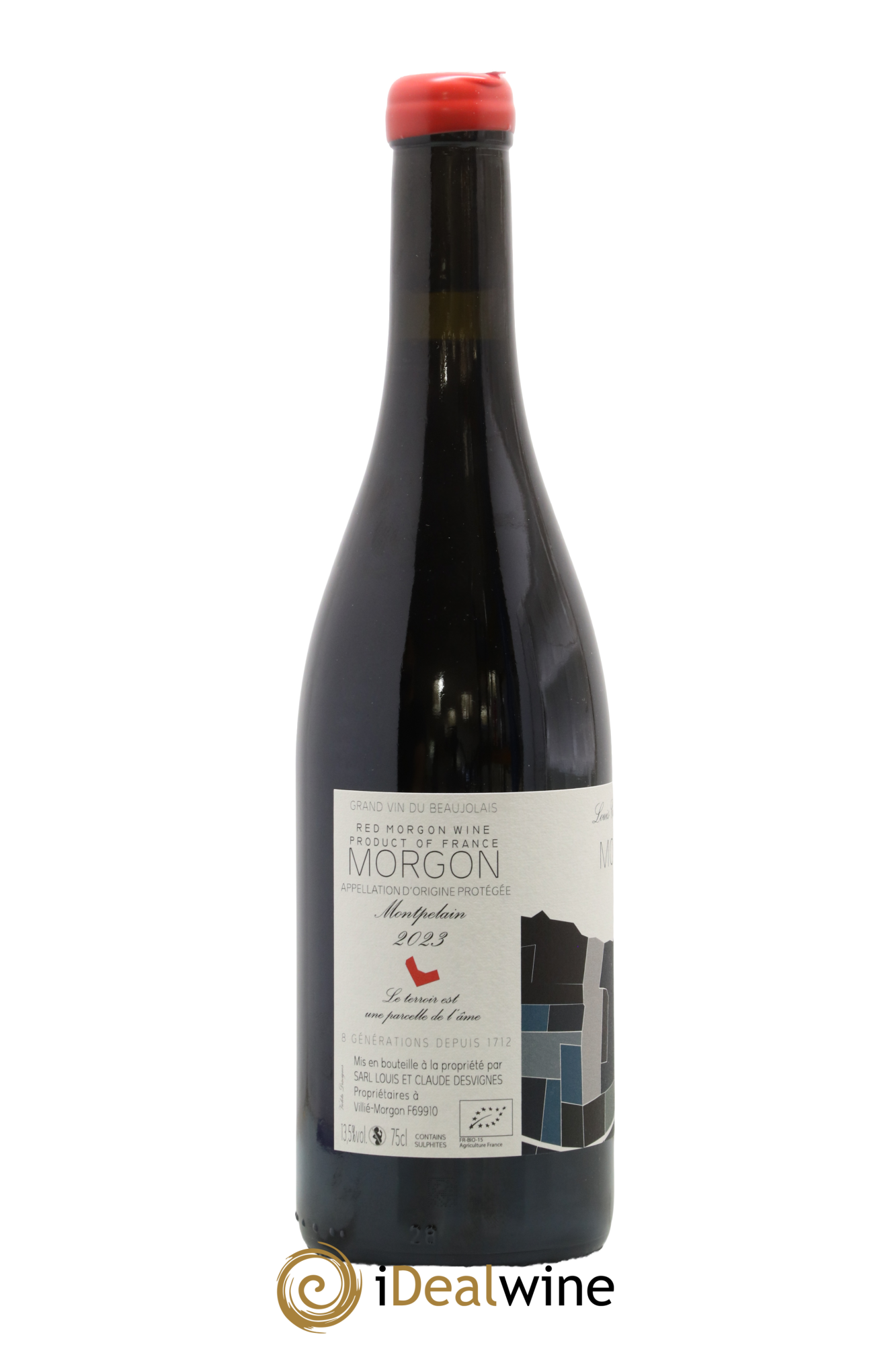 Morgon Montpelain Louis-Claude Desvignes 2023 - Lot de 1 bouteille - 1