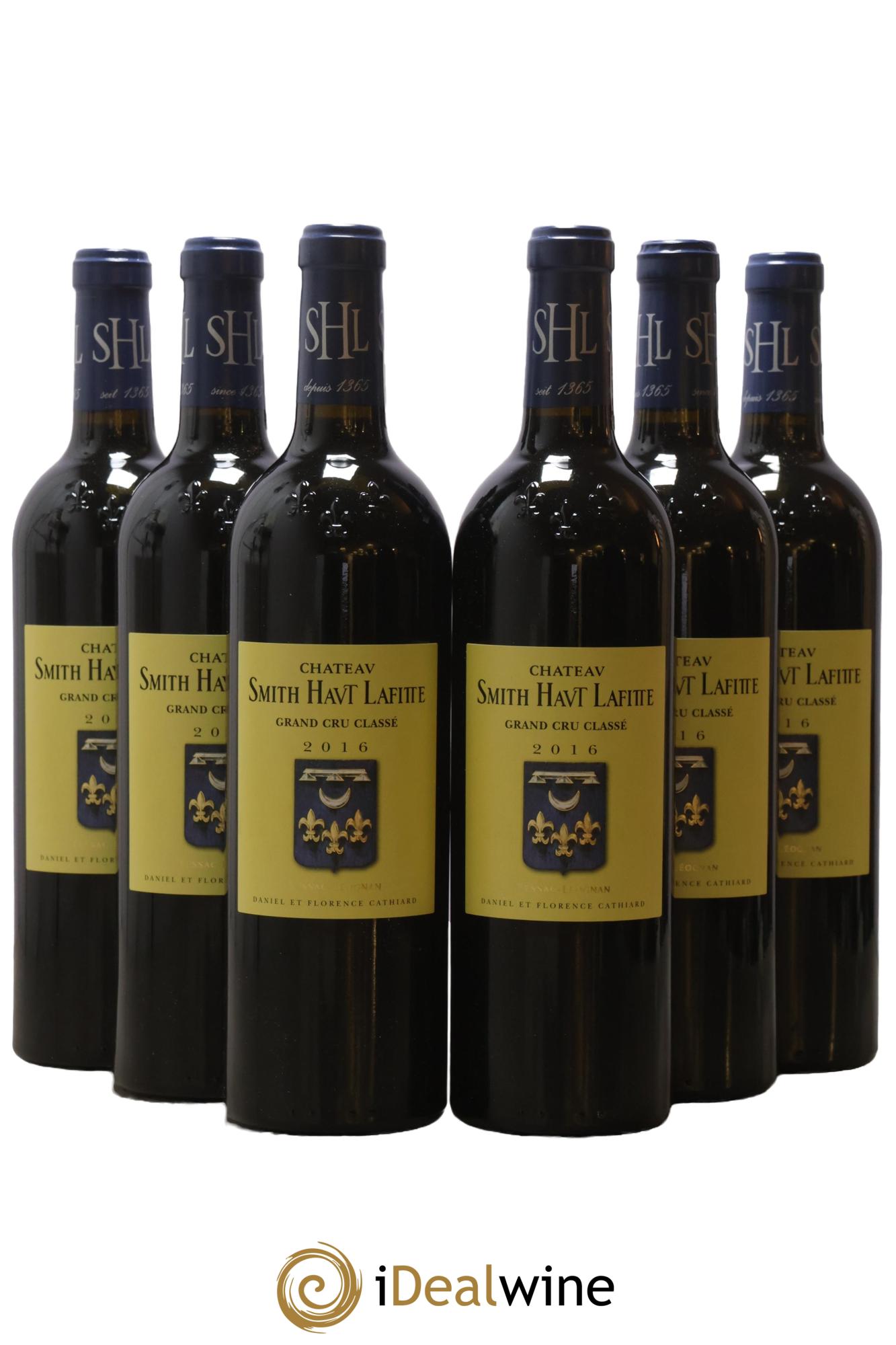 Château Smith Haut Lafitte Cru Classé de Graves 2016 - Lot de 6 bouteilles - 0