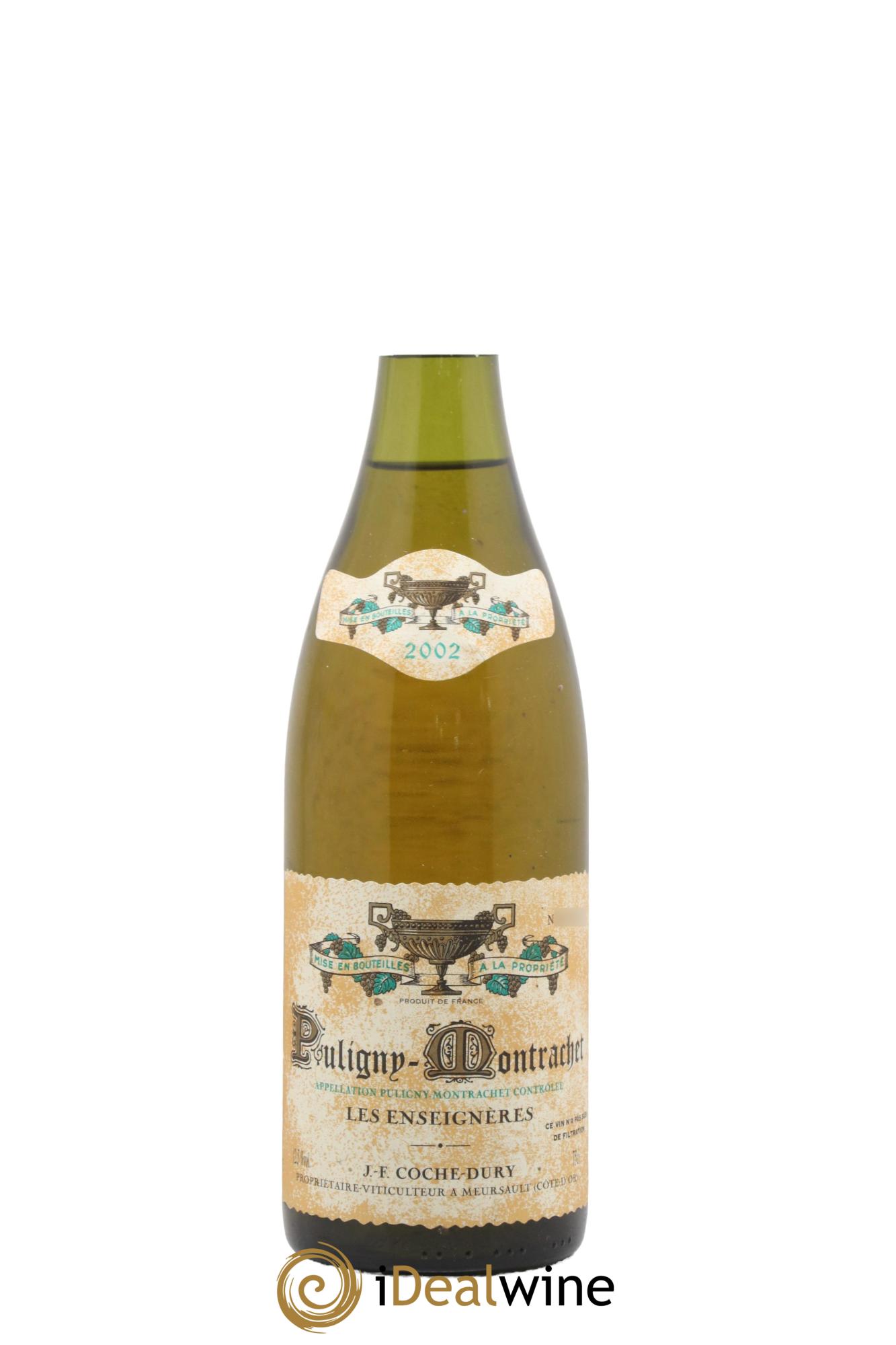 Puligny-Montrachet Les Enseignères Coche Dury (Domaine) 2002 - Lot de 1 bouteille - 0
