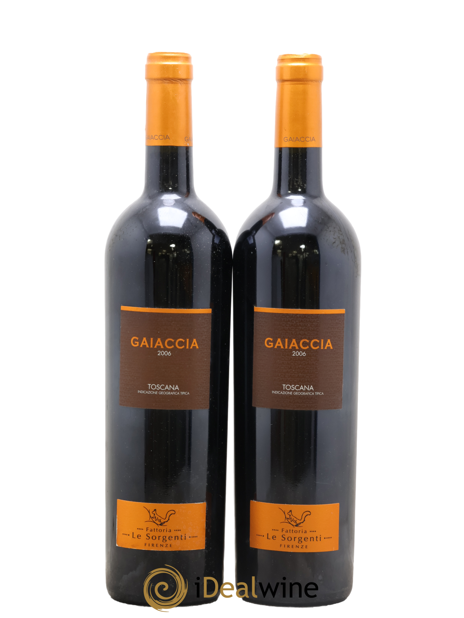 Toscana IGT Gaiaccia Le Sorgenti 2006 - Lotto di 2 bottiglie - 0