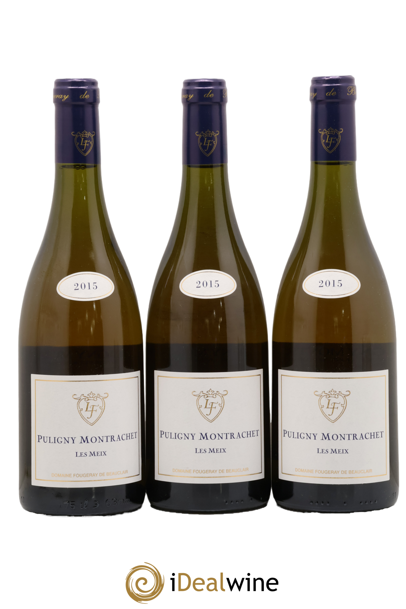 Puligny-Montrachet Les Meix Fougeray de Beauclair 2015 - Lot de 3 bouteilles - 0