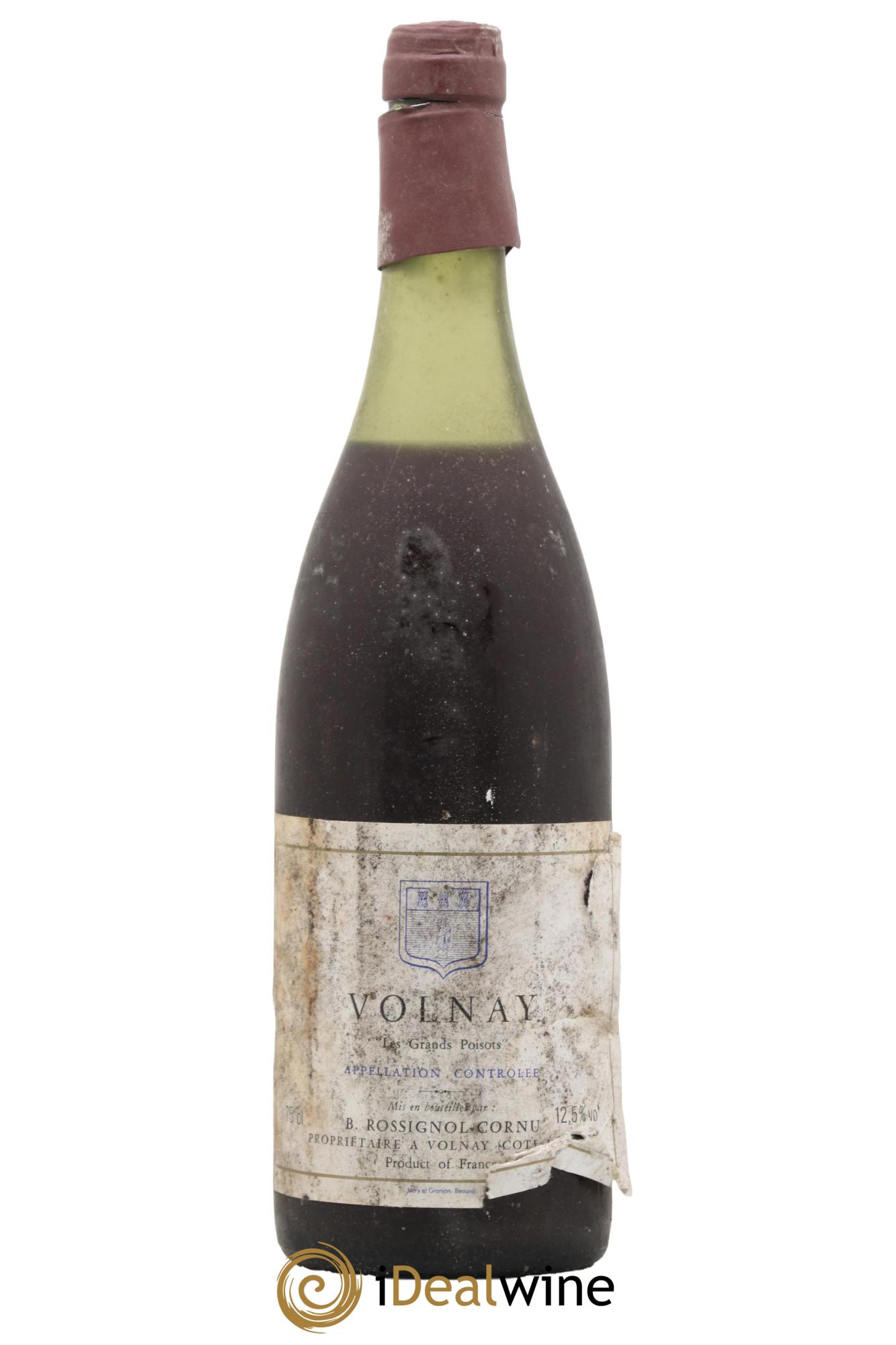 Volnay Les Grands poisots Rossignol Cornu - Lot de 1 bouteille - 0