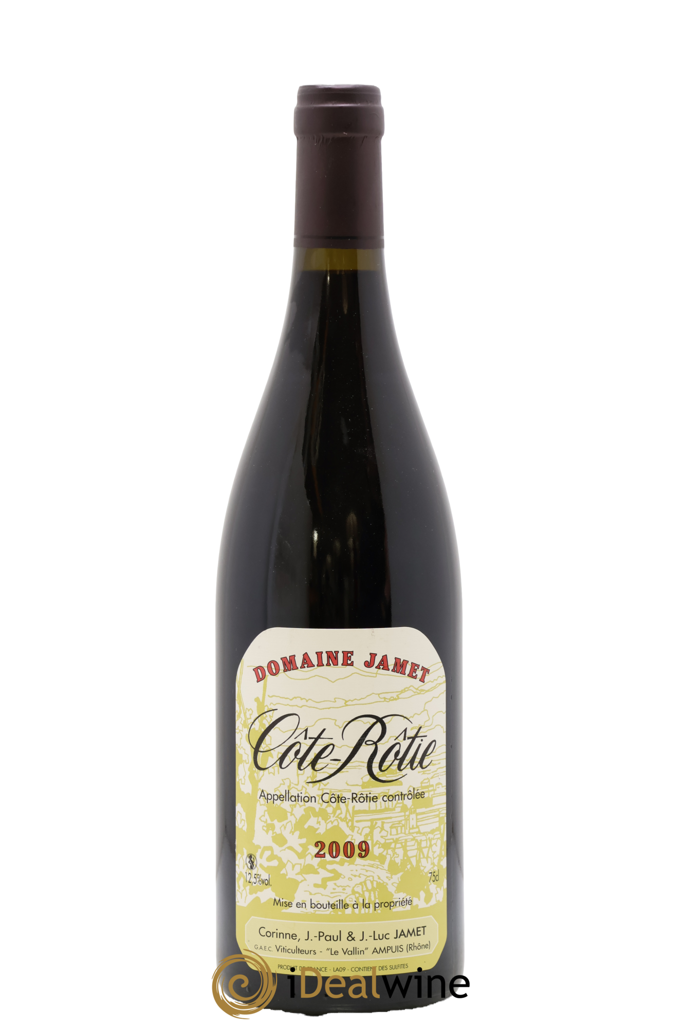 Côte-Rôtie Jamet (Domaine) 2009 - Posten von 1 Flasche - 0