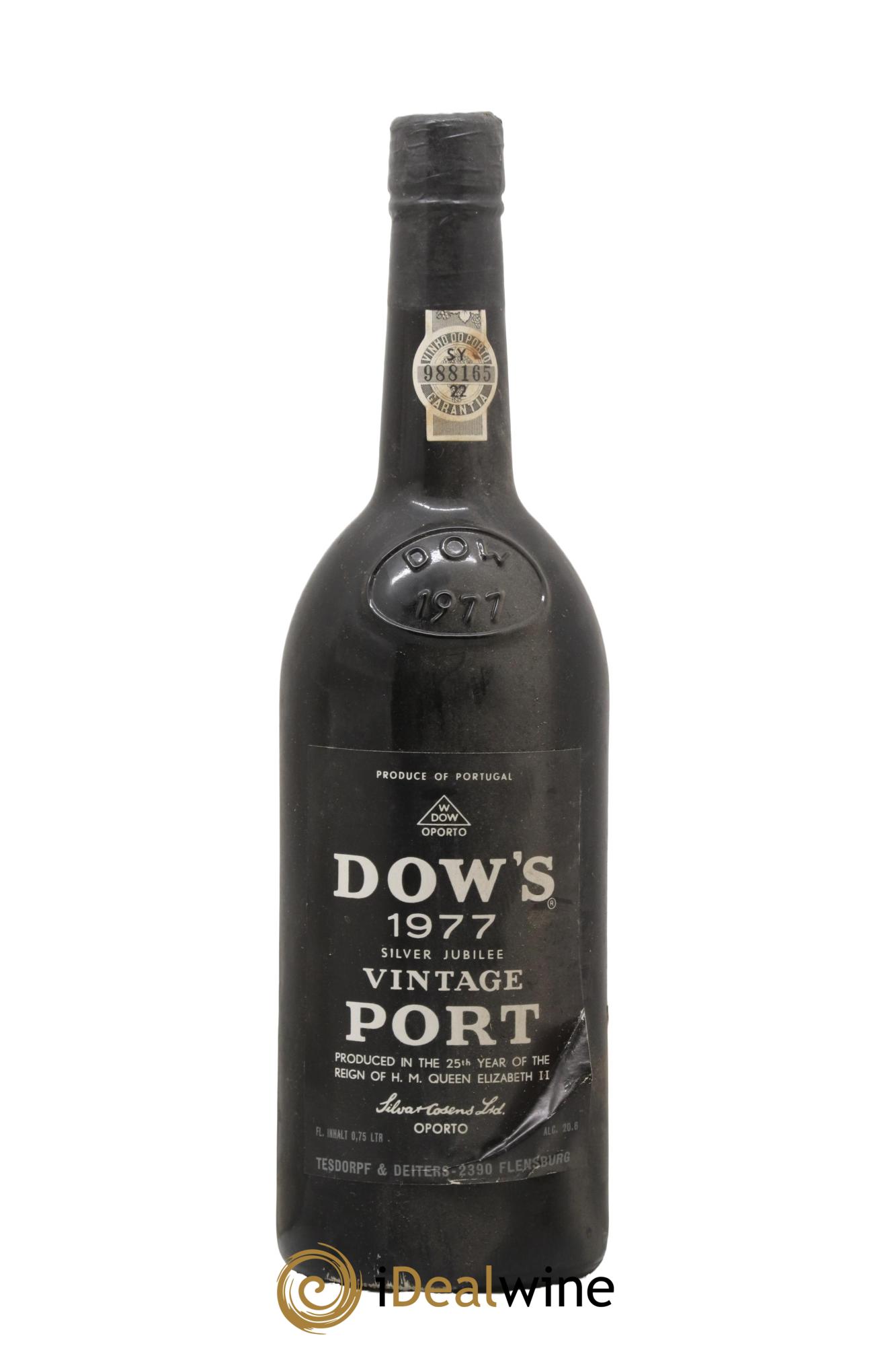 Porto Dow 1977 - Lot de 1 bouteille - 0