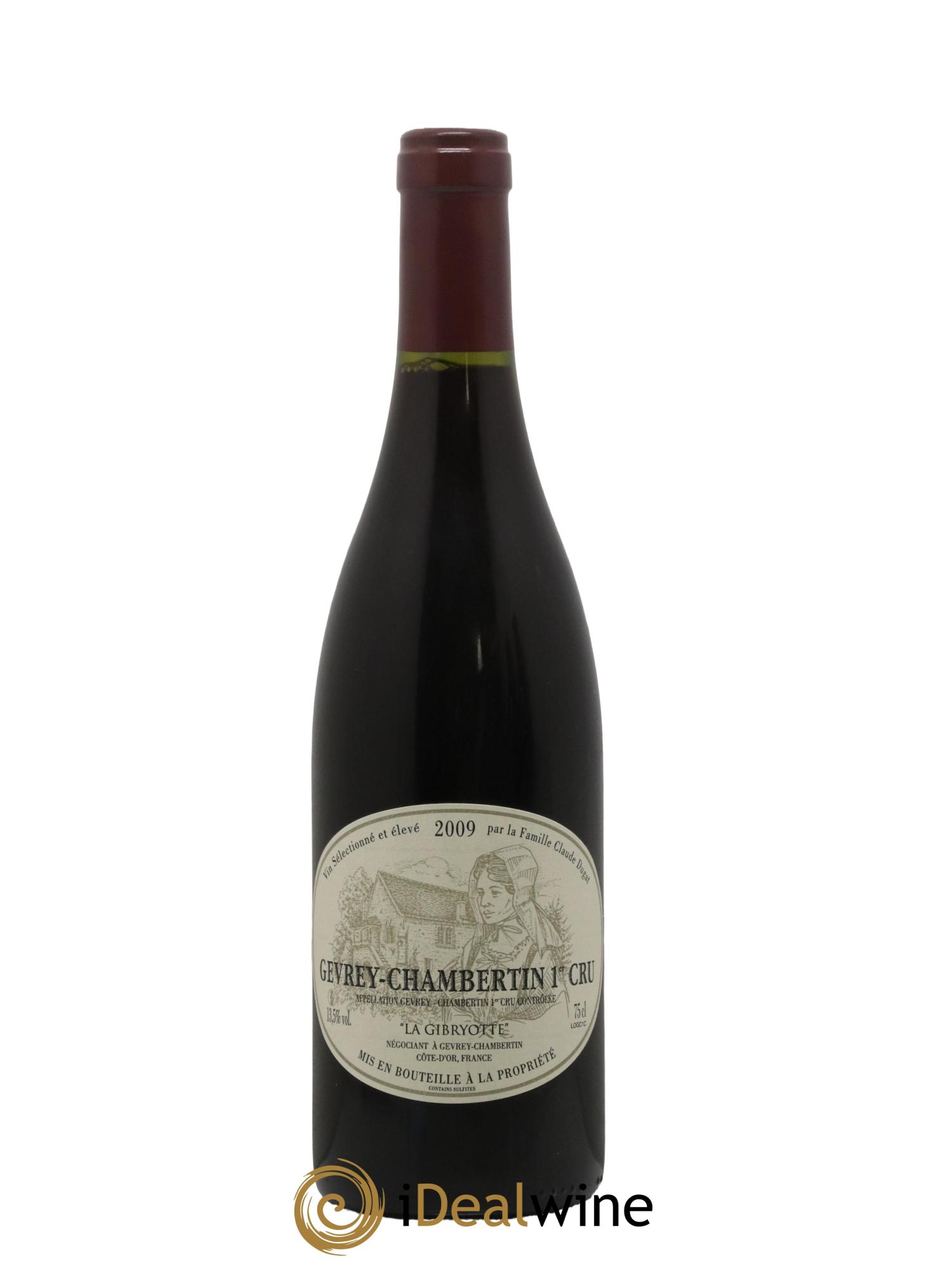 Gevrey-Chambertin 1er Cru La Gibryotte Claude Dugat 2009 - Lot de 1 bouteille - 0