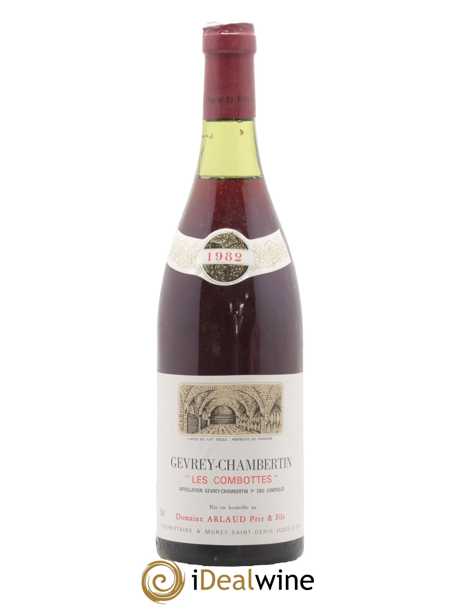 Gevrey-Chambertin 1er Cru Aux Combottes Arlaud 1982 - Lotto di 1 bottiglia - 0