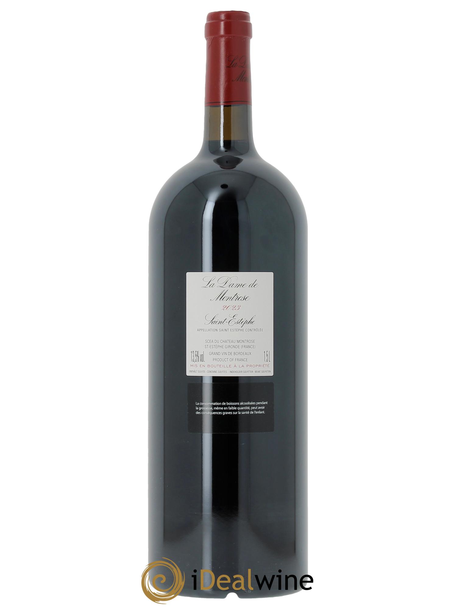 La Dame de Montrose Second Vin (CBO à partir de 3 mgs) 2023 - Lot de 1 magnum - 1