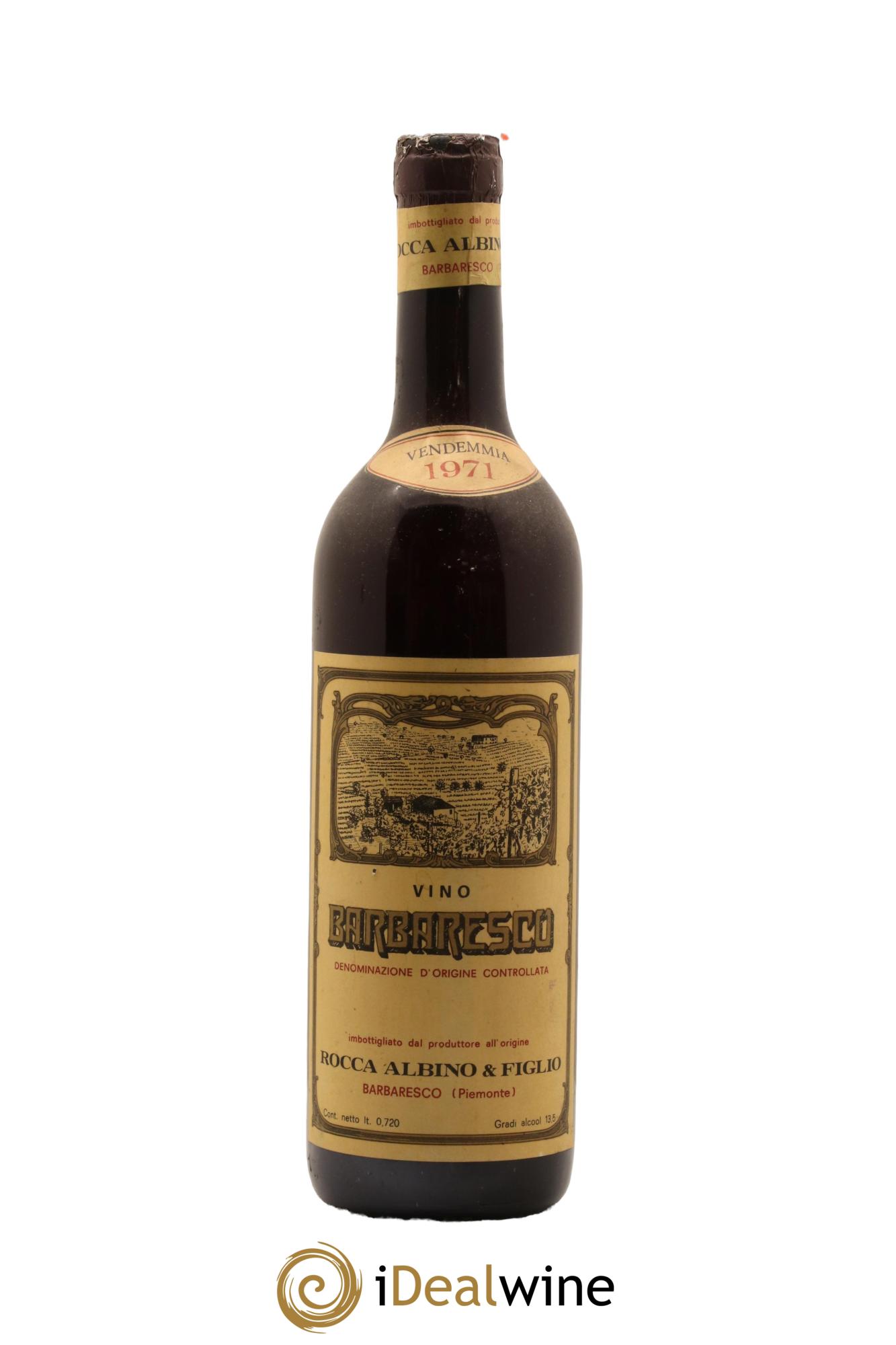 Barbaresco DOCG Albino Rocca 1971 - Posten von 1 Flasche - 0