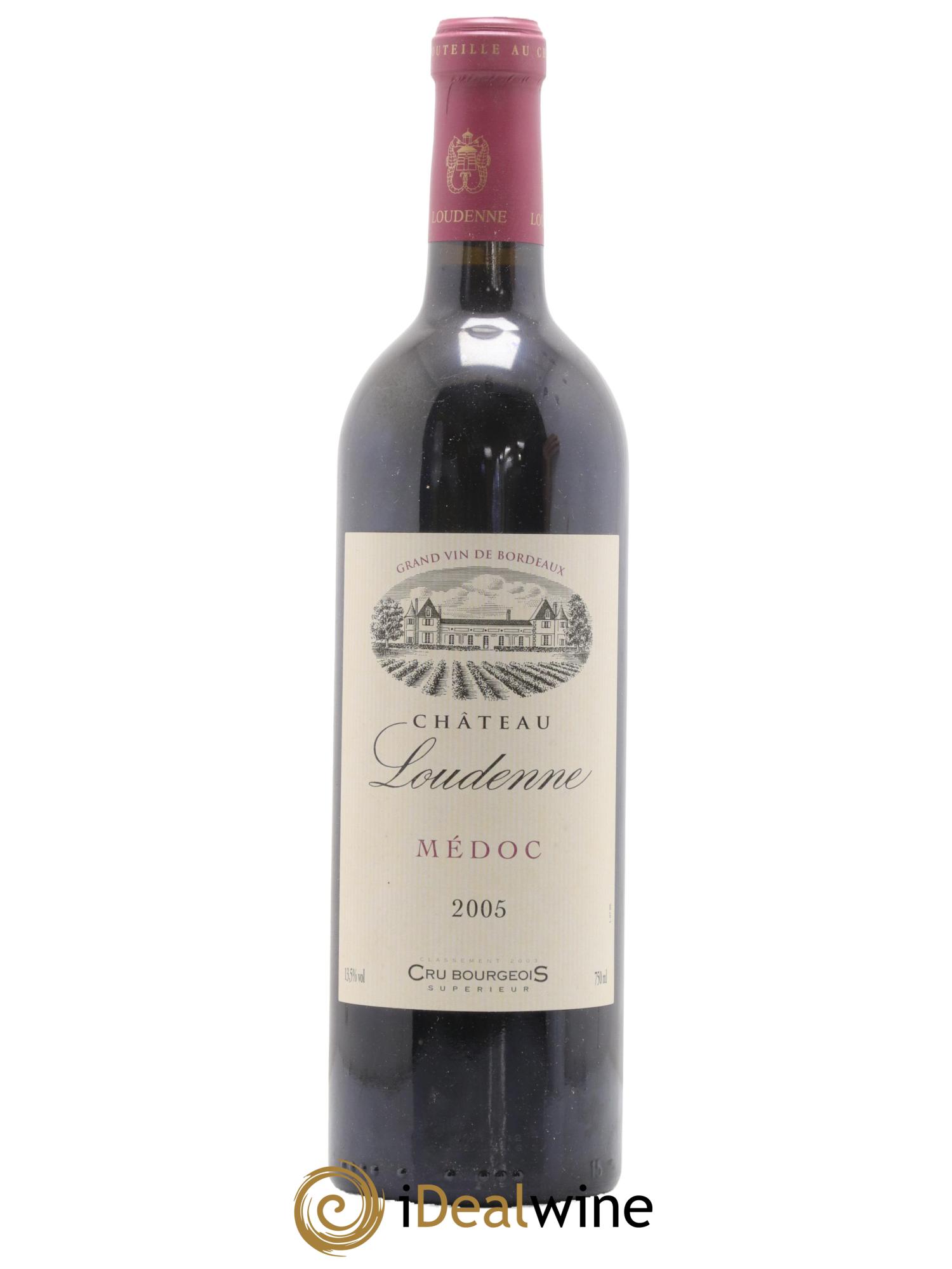 Château Loudenne Cru Bourgeois 2005 - Lot de 1 bouteille - 0