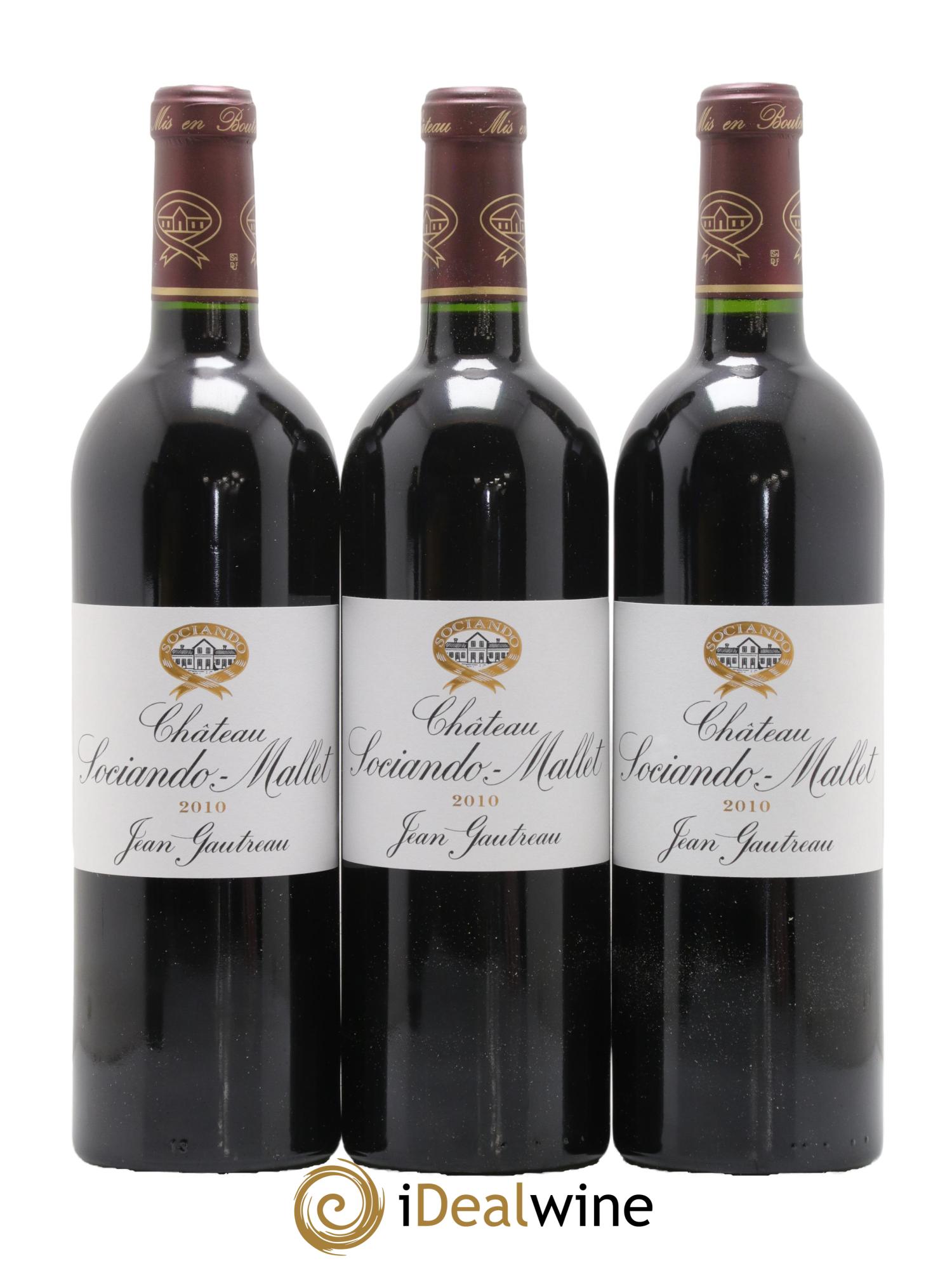 Château Sociando Mallet 2010 - Lot de 12 bouteilles - 4